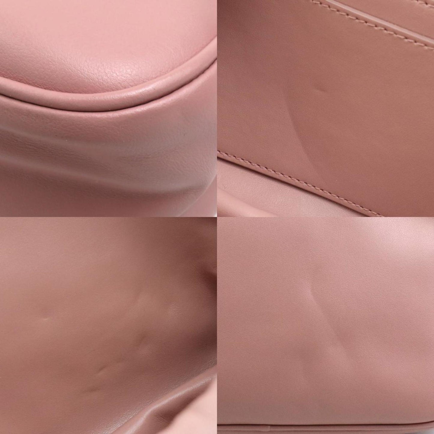 Salvatore Ferragamo Gancini, Pink, Leather, clutch