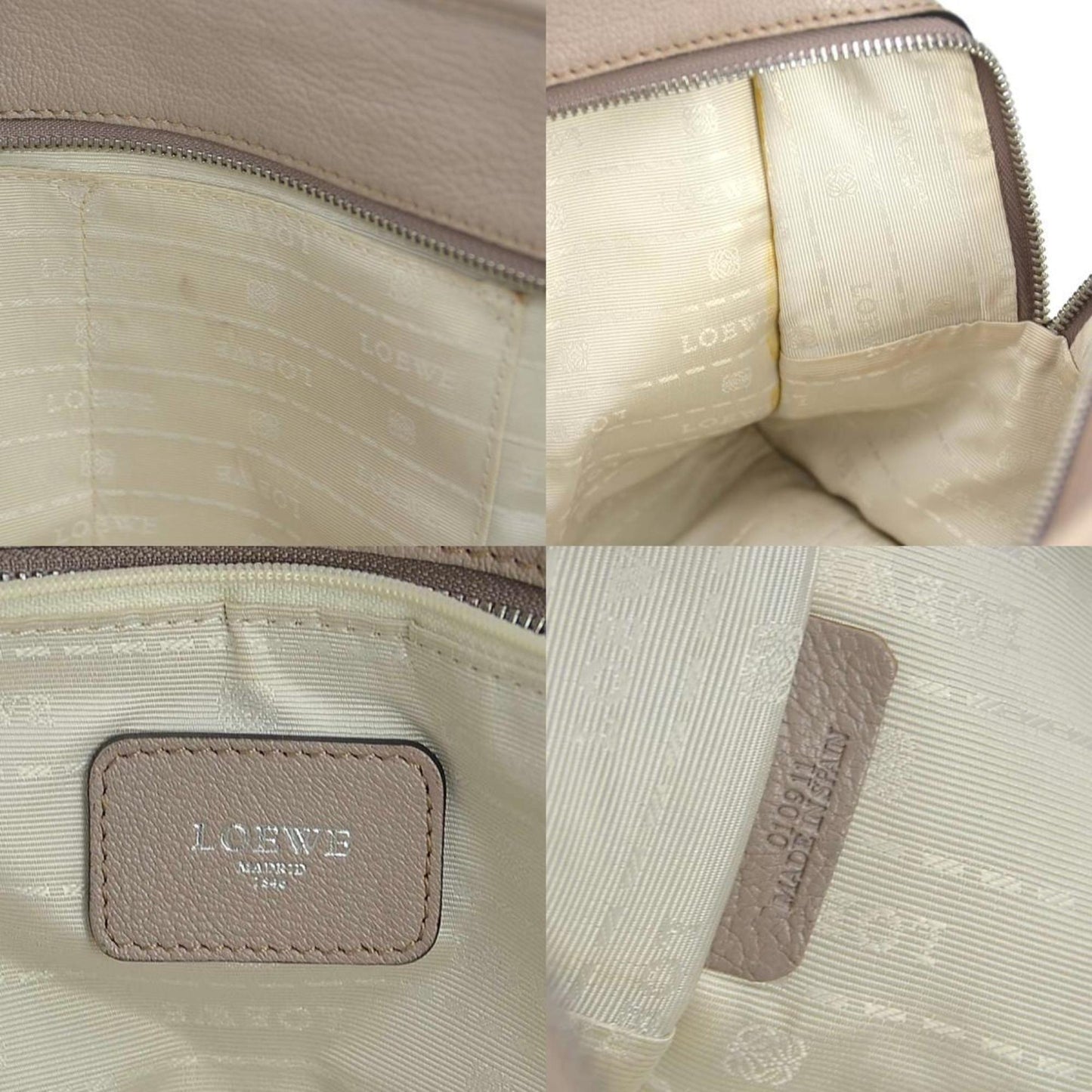 Loewe Amazona, Pink, Leather, handbag