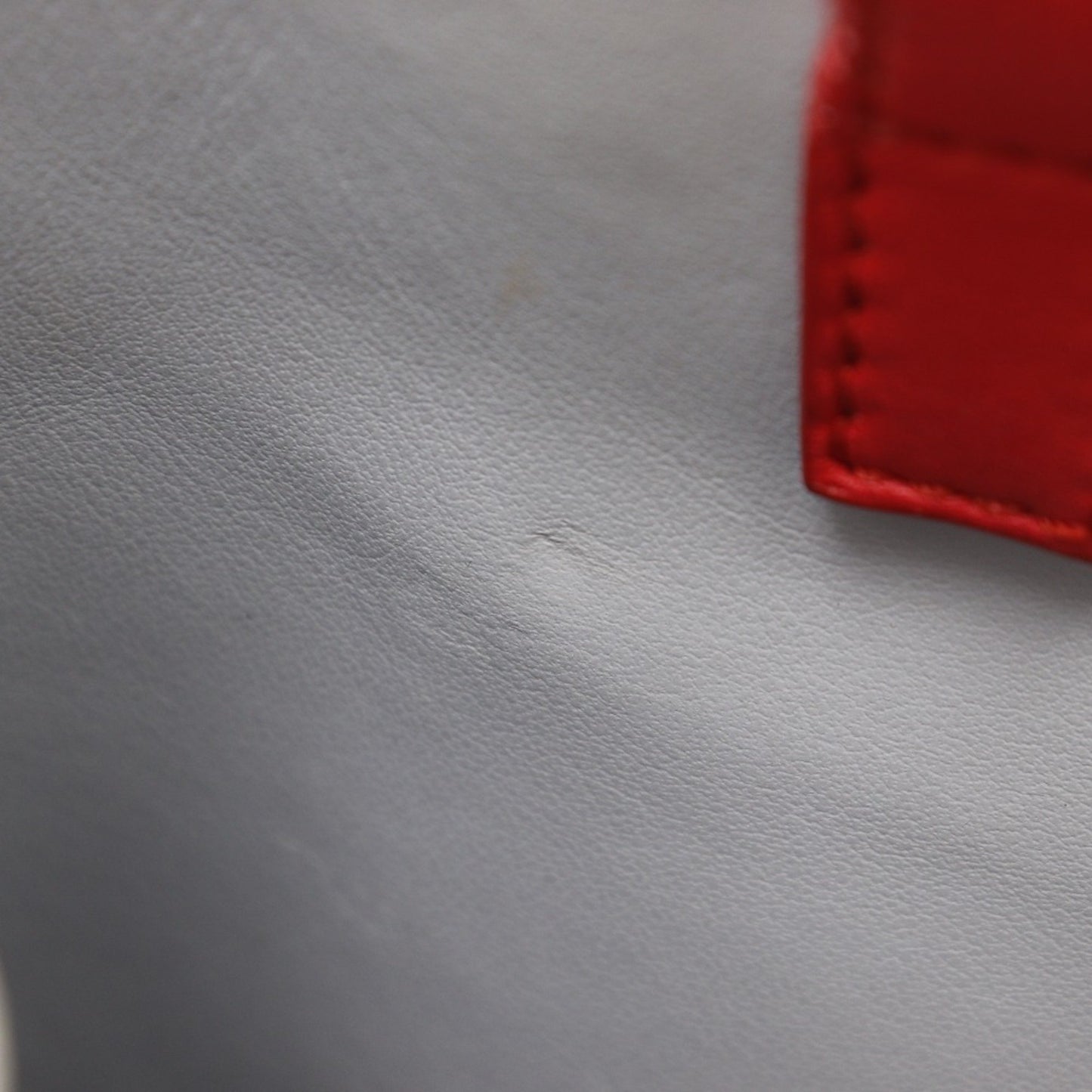 Fendi 2Jours, Red, Leather, handbag