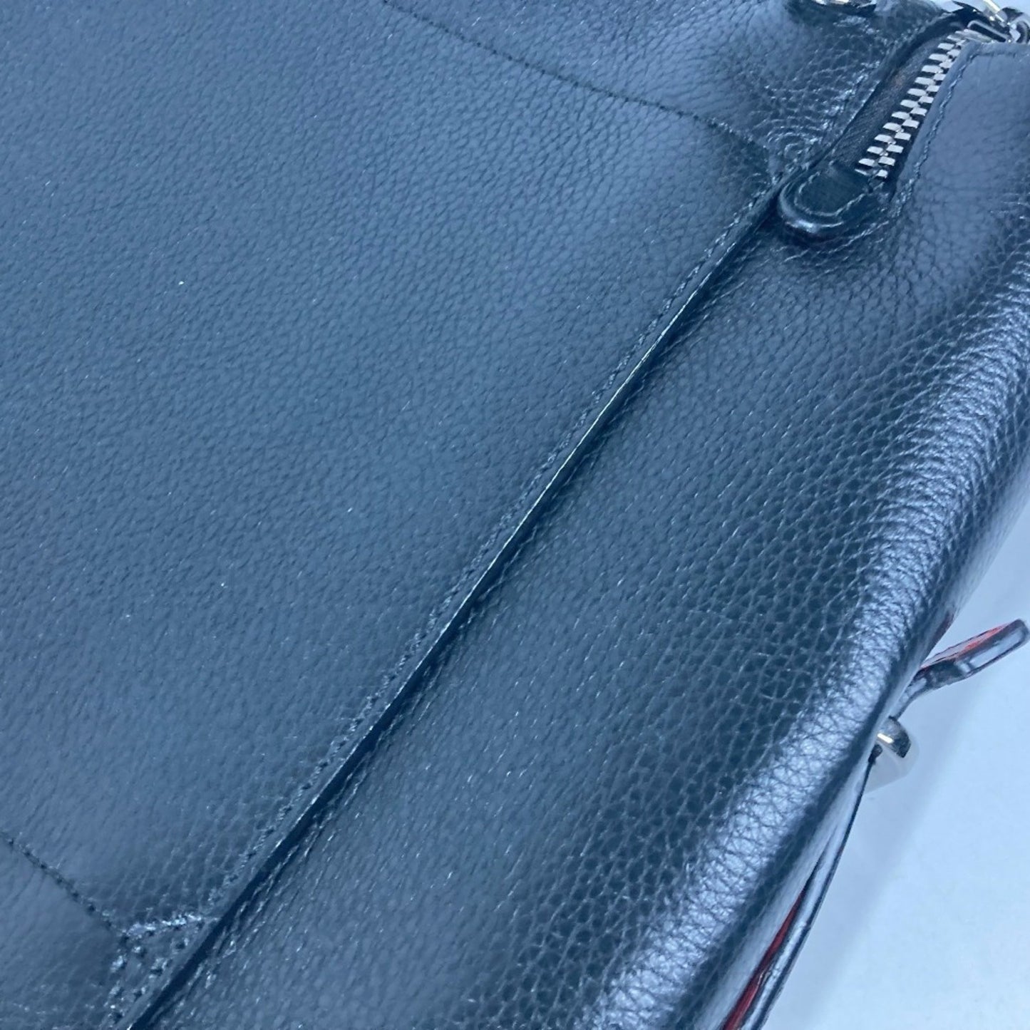 Christian Louboutin Kypipouch, Black, Leather, handbag