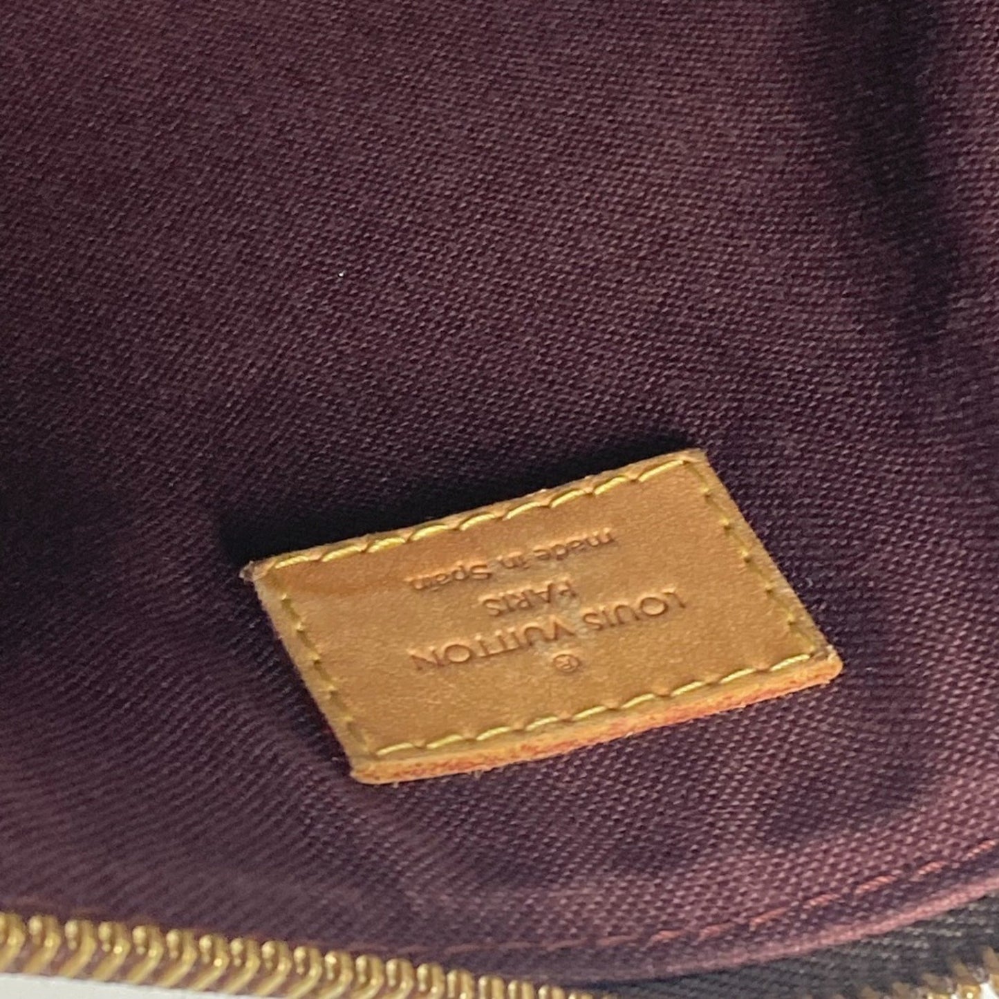 Louis Vuitton Mabillon, Brown, Canvas, shoulder