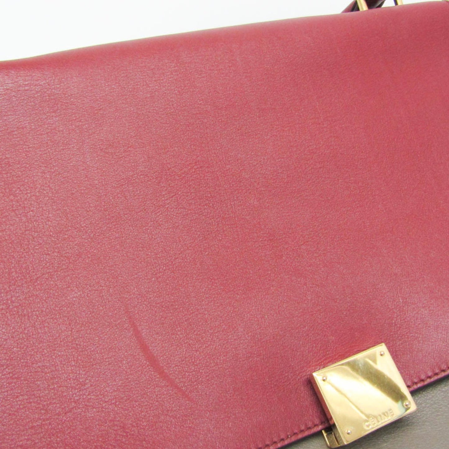 Céline Trapèze, Multicolour, Leather, handbag