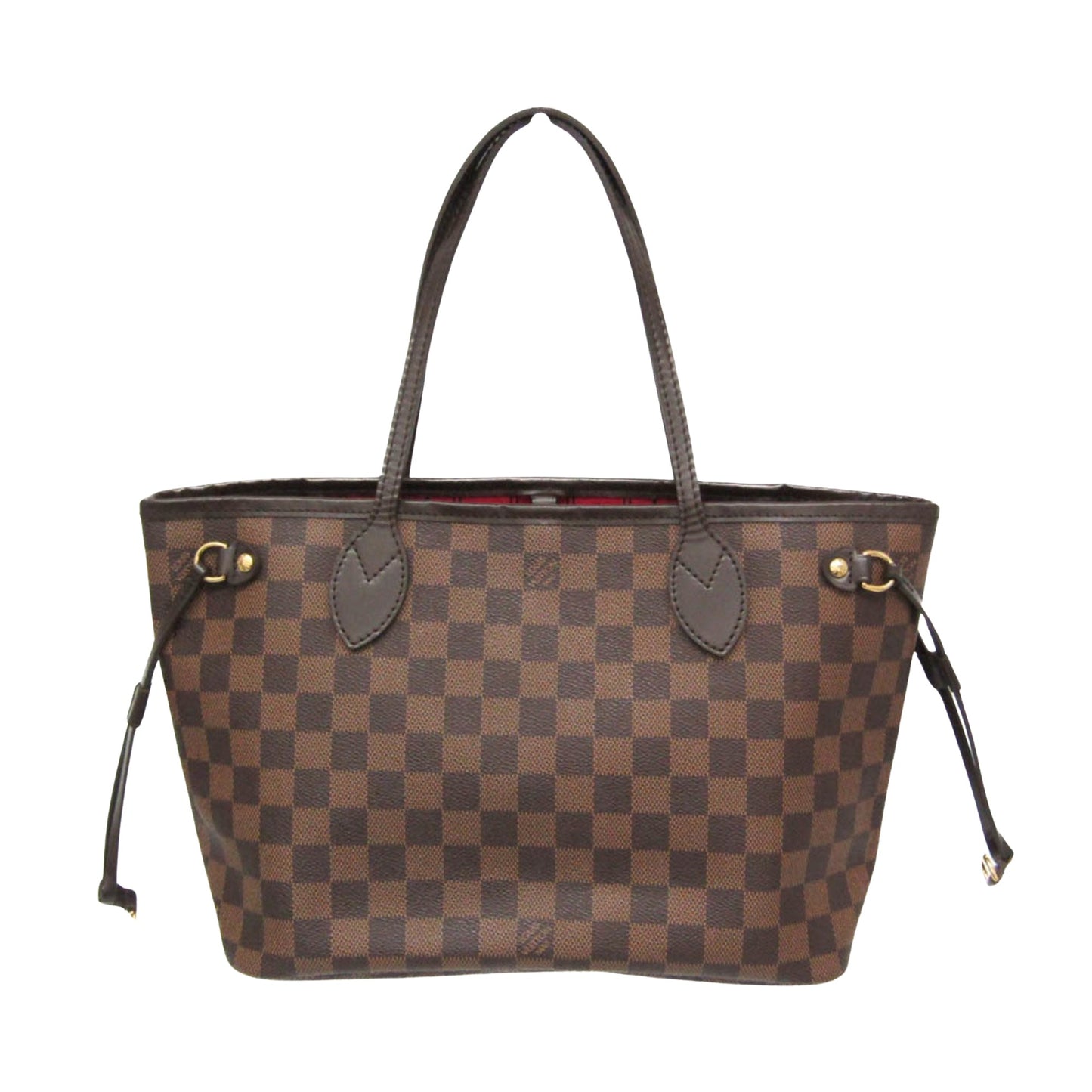 Louis Vuitton Neverfull PM, Brown, Canvas, tote
