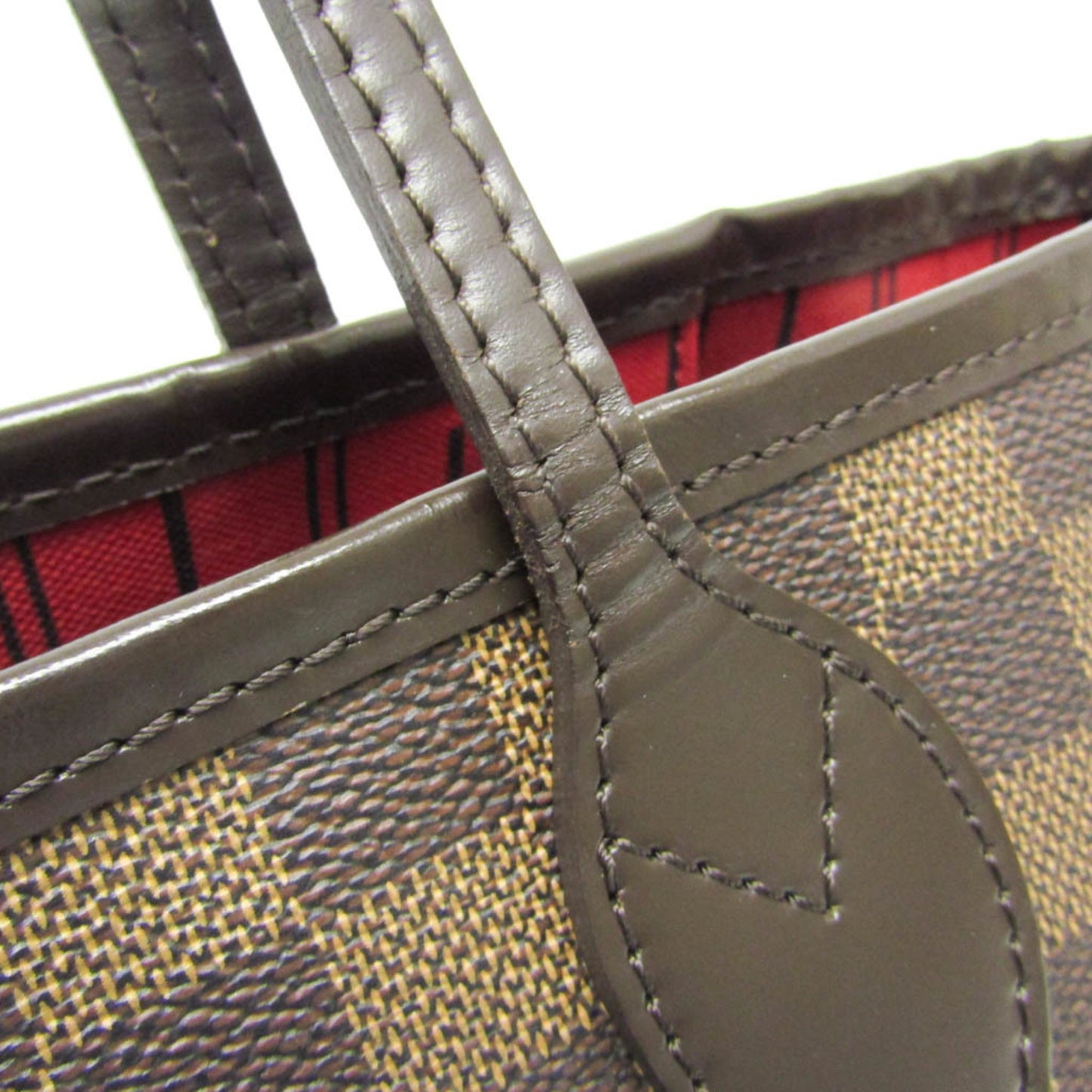 Louis Vuitton Neverfull PM, Brown, Canvas, tote
