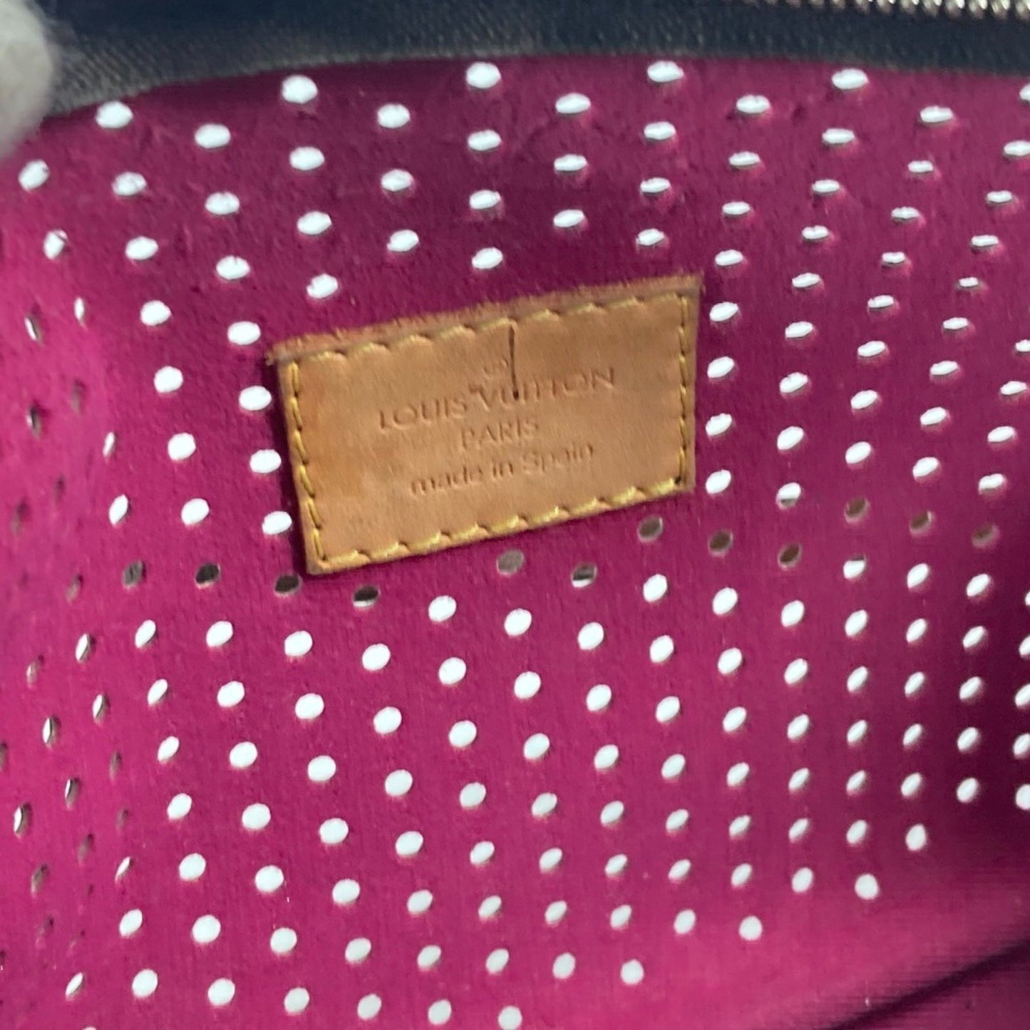 Louis Vuitton Pochette Accessoire, Brown, Canvas, clutch