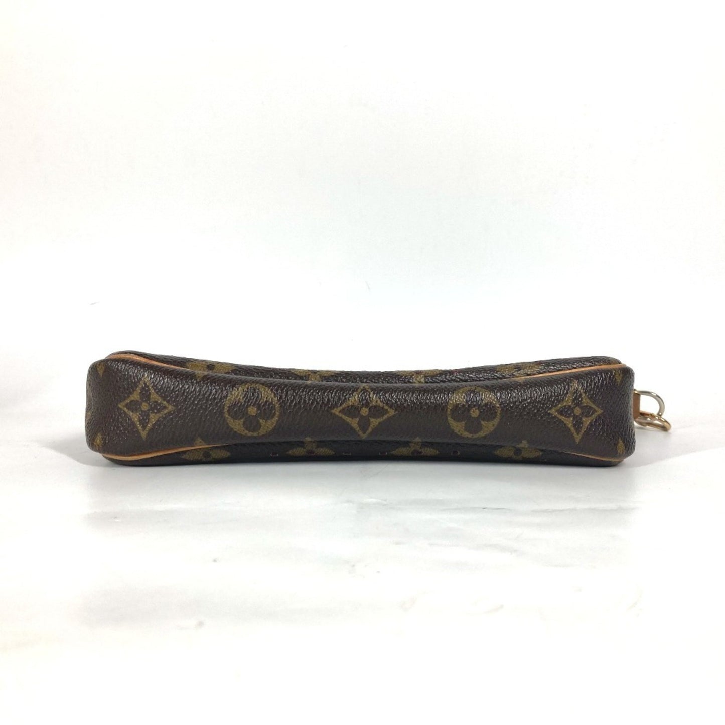 Louis Vuitton Pochette Accessoire, Brown, Canvas, clutch