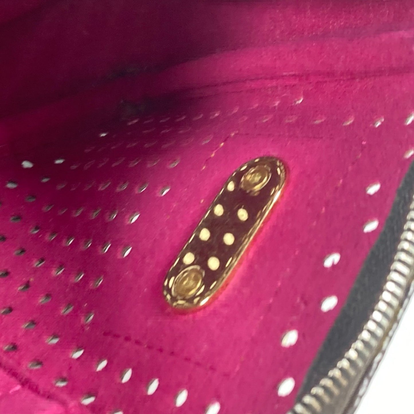 Louis Vuitton Pochette Accessoire, Brown, Canvas, clutch