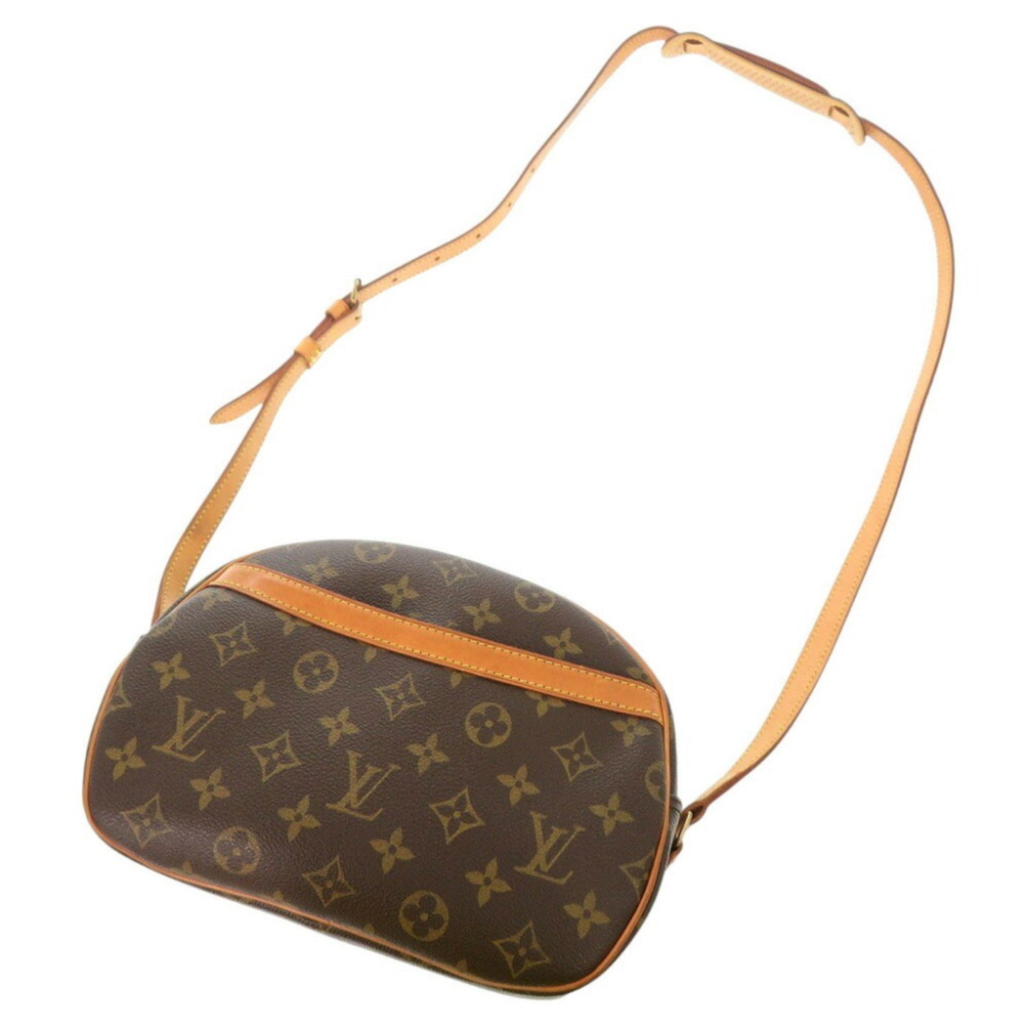 Louis Vuitton Blois, Brown, Canvas, shoulder
