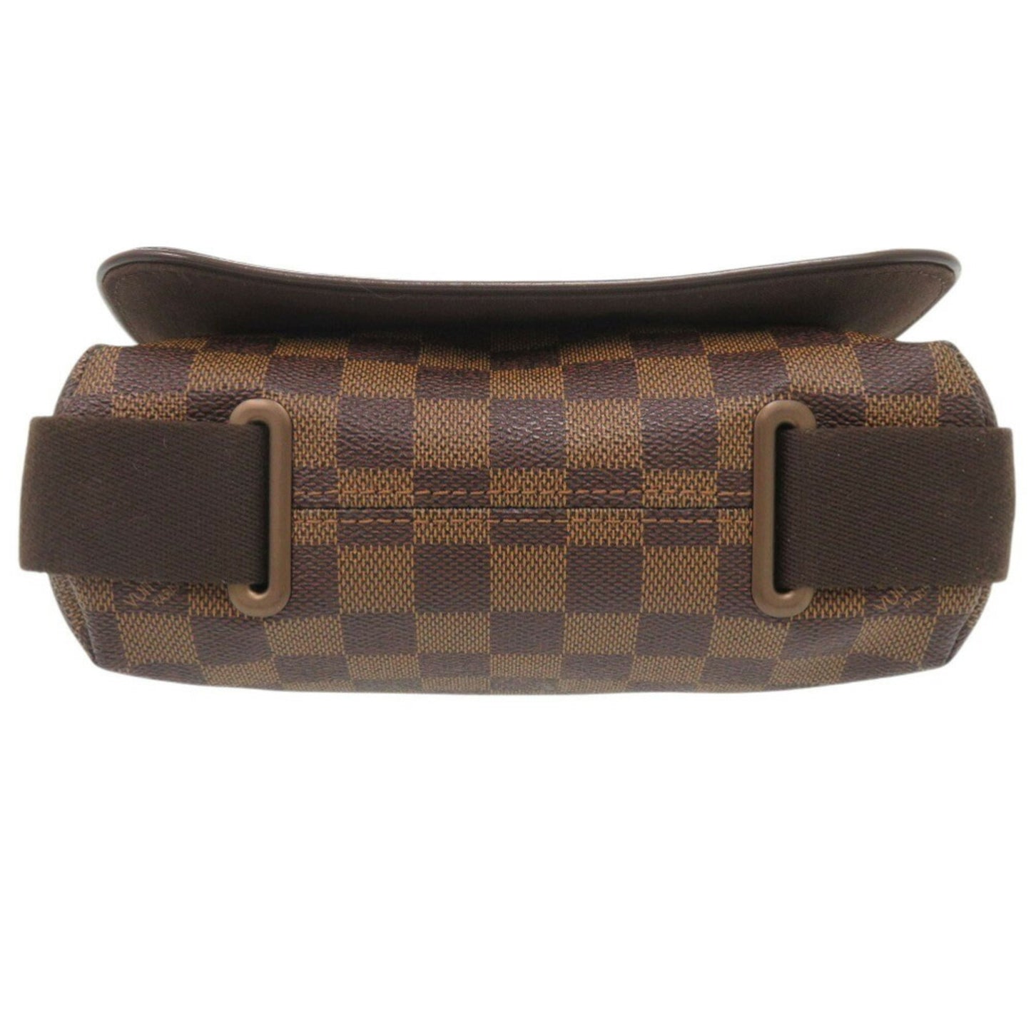 Louis Vuitton Brooklyn, Brown, Canvas, shoulder