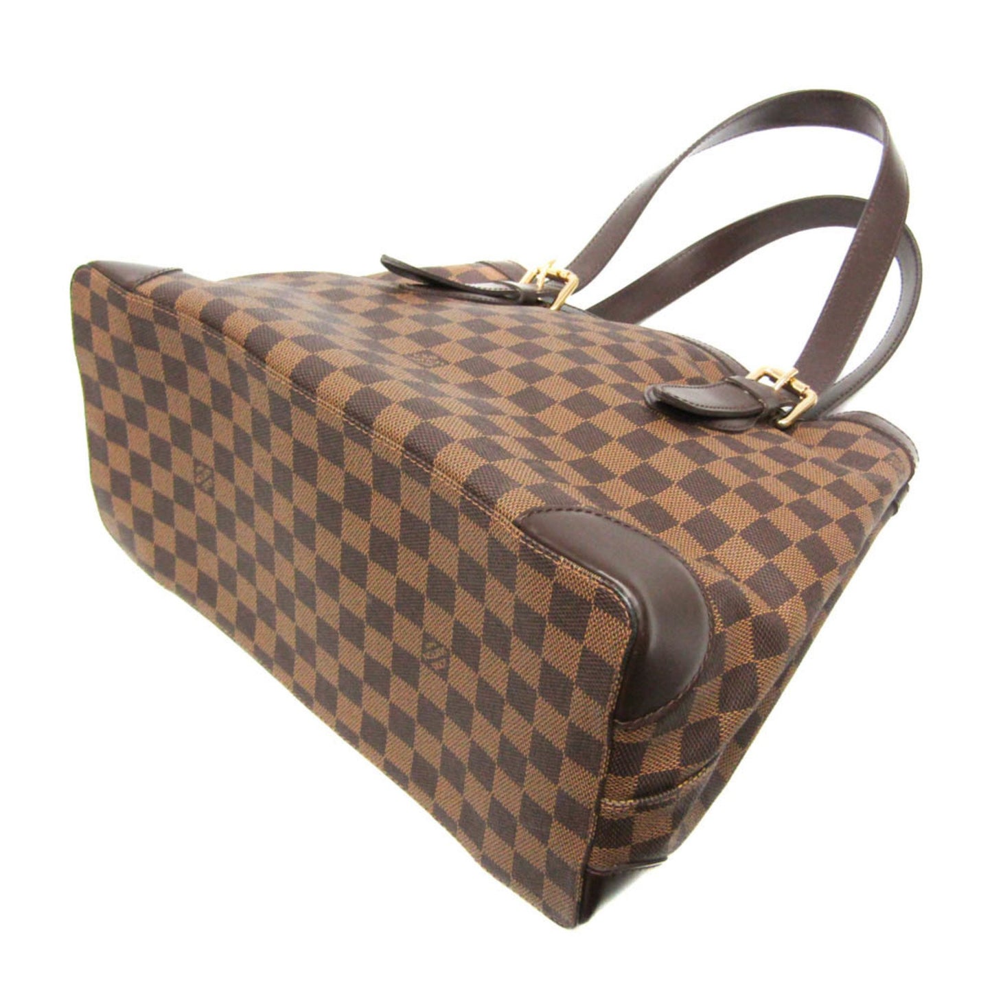 Louis Vuitton Hampstead, Brown, Canvas, shoulder