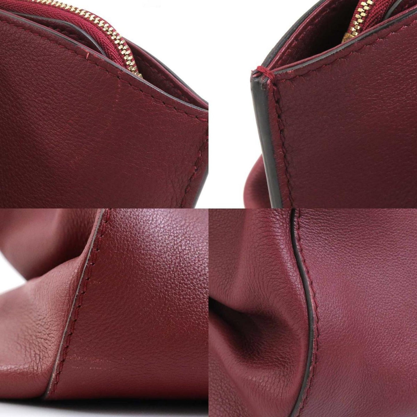 Cartier, Burgundy, Leather, handbag