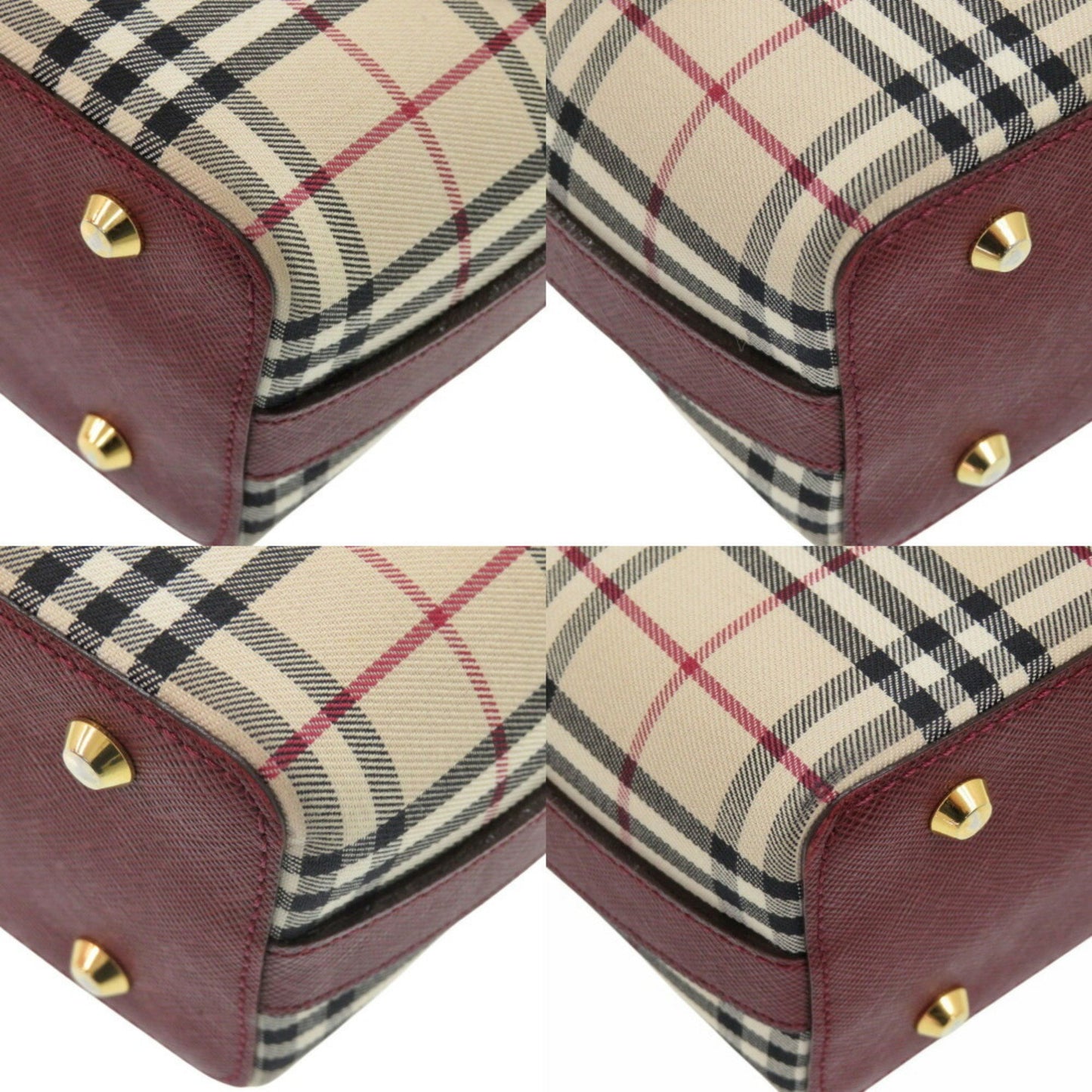 Burberry Nova Check, Beige, Canvas, shoulder