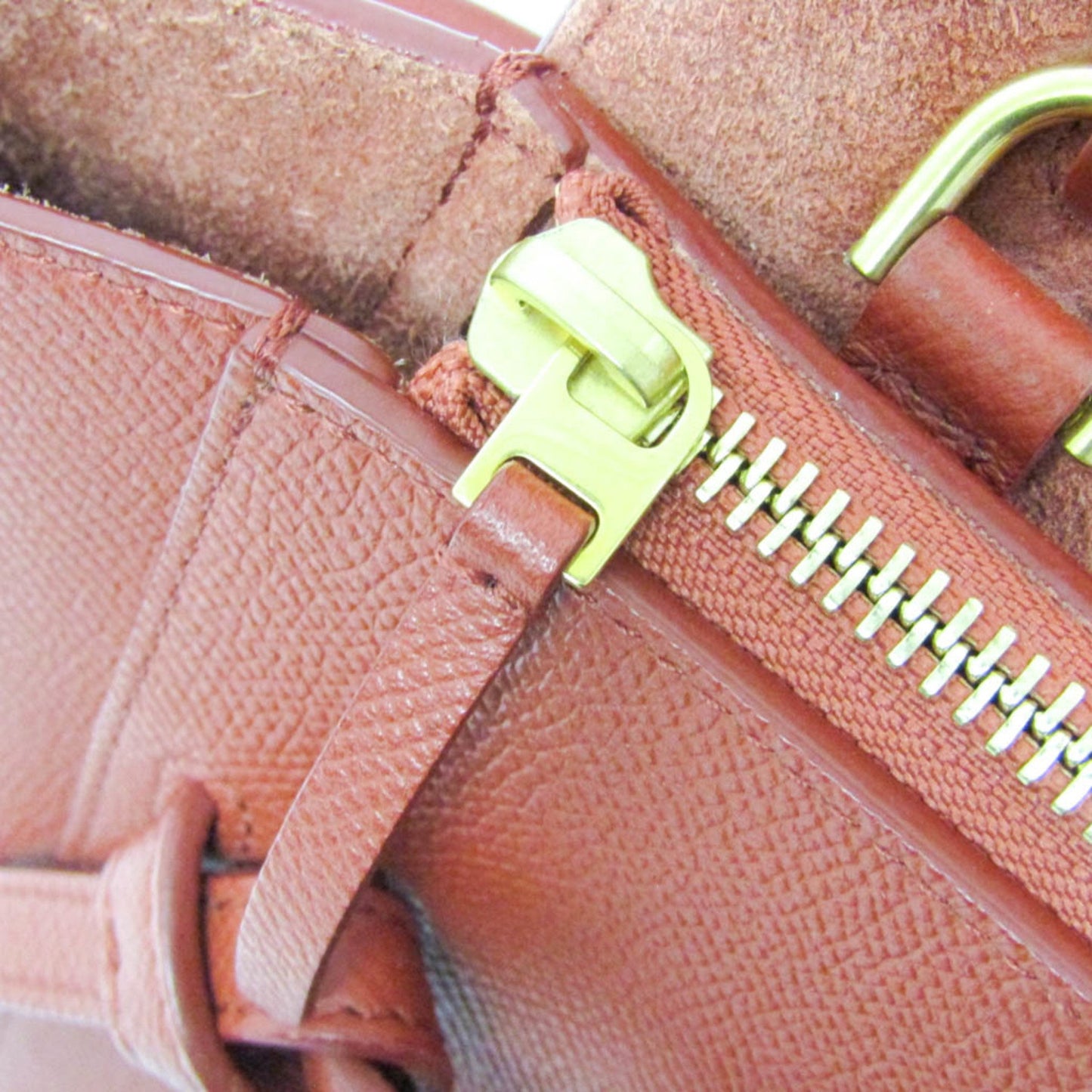 Céline Belt, Burgundy, Leather, handbag