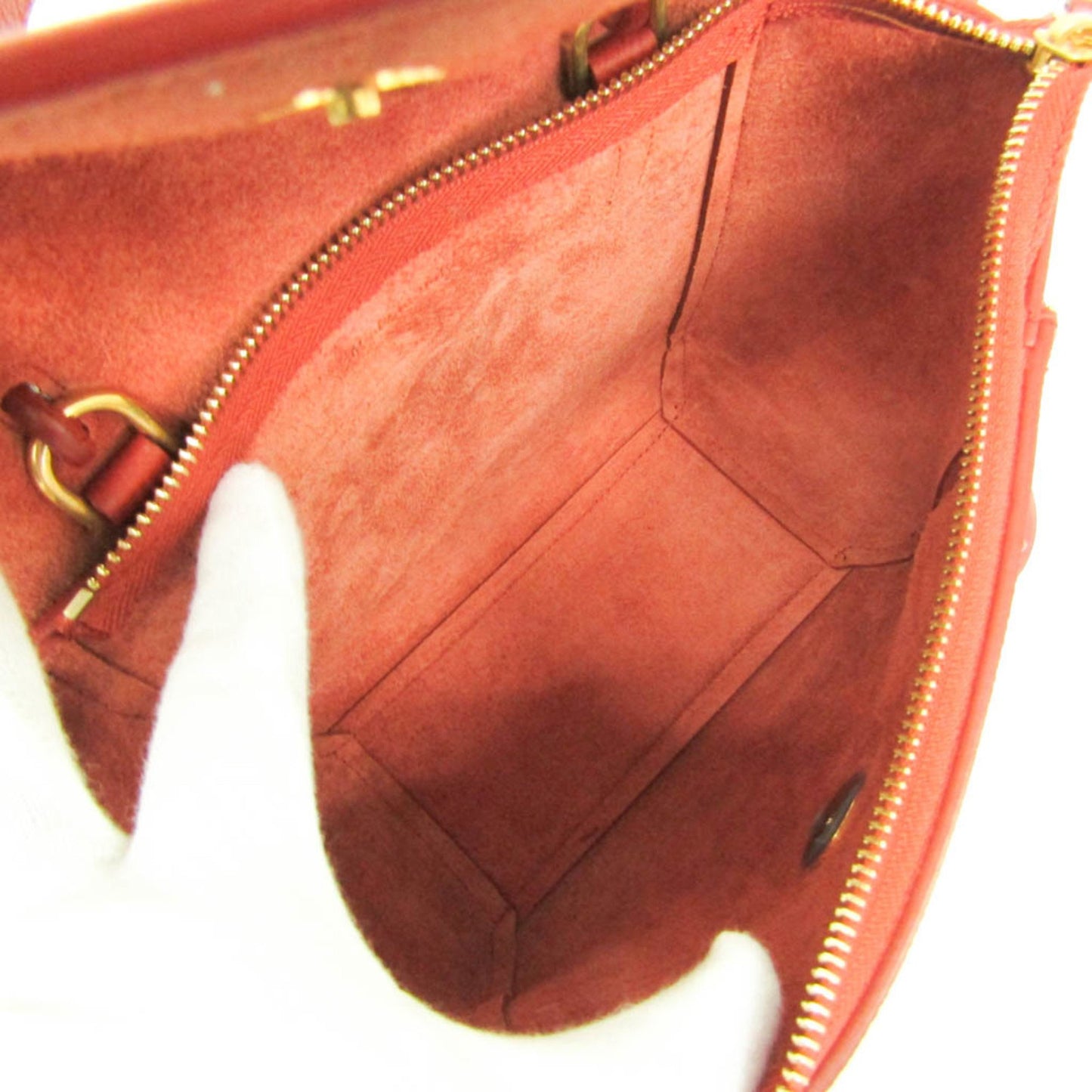 Céline Belt, Burgundy, Leather, handbag