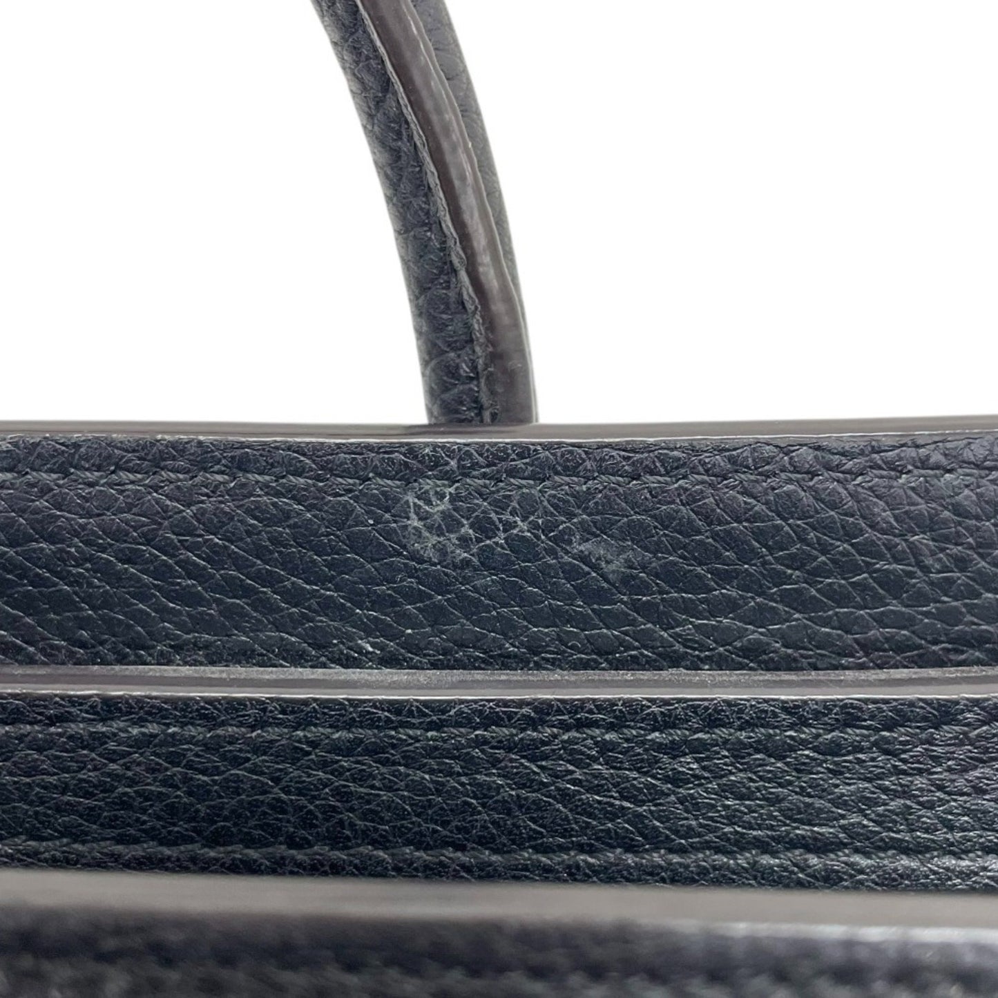 Céline Luggage, Black, Leather, handbag