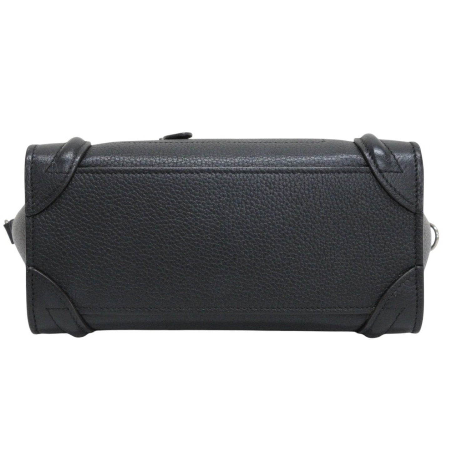 Céline Luggage, Black, Leather, handbag