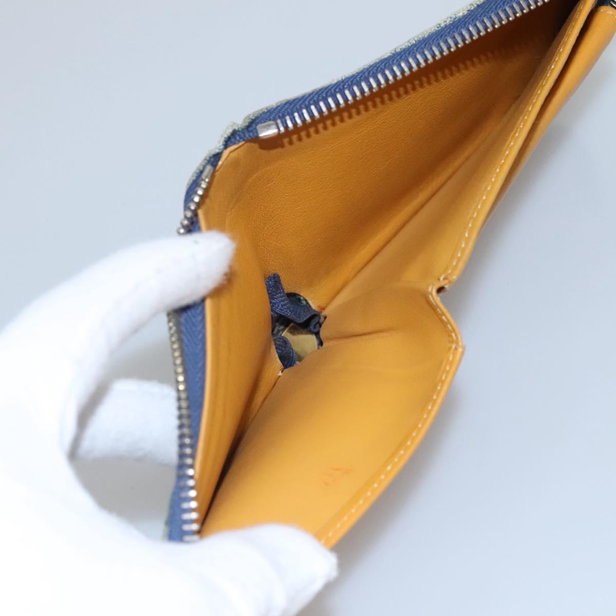 Louis Vuitton Zippy wallet, Blue, Denim - Jeans, wallet