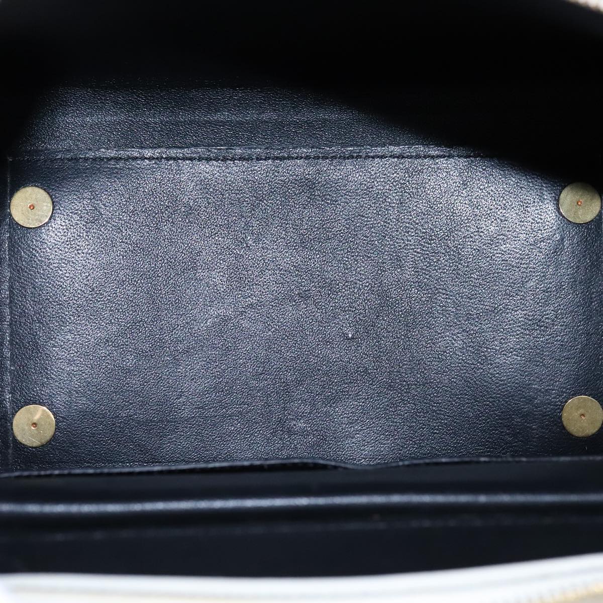 Céline Belt, White, Leather, handbag