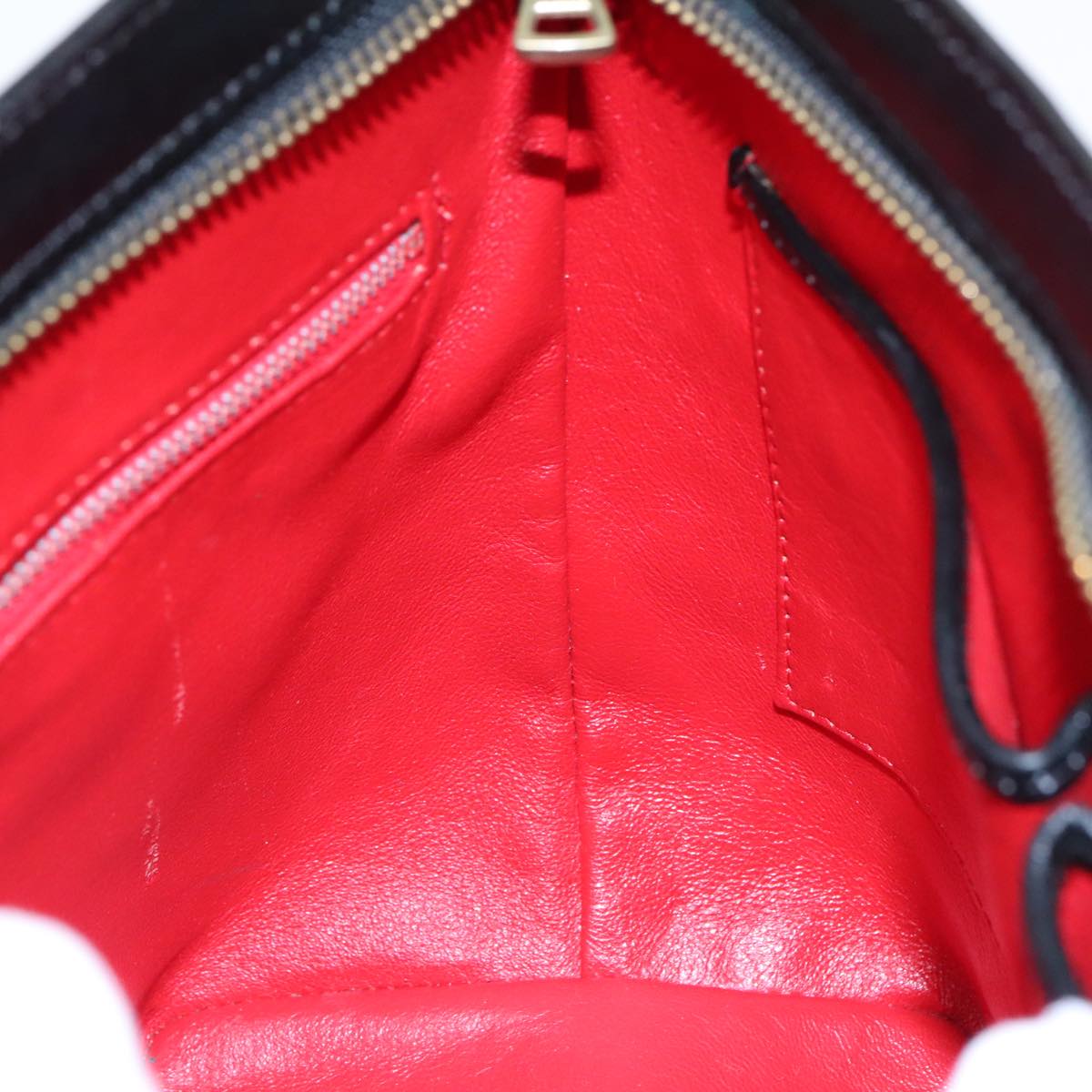 Céline, Black, Leather, shoulder
