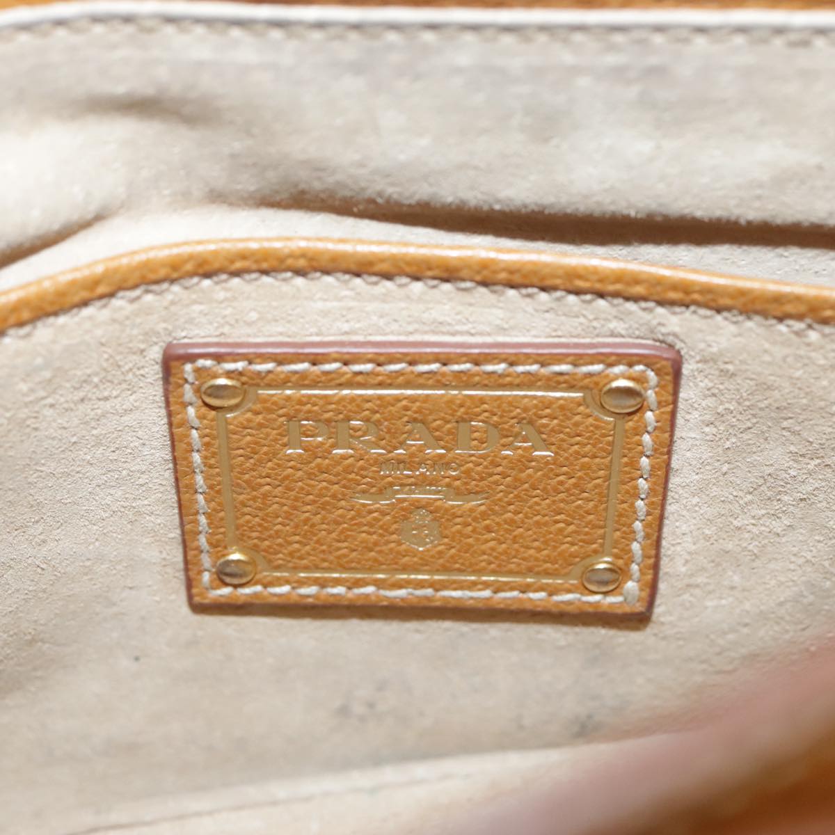 Prada Canapa, Multicolour, Canvas, shoulder