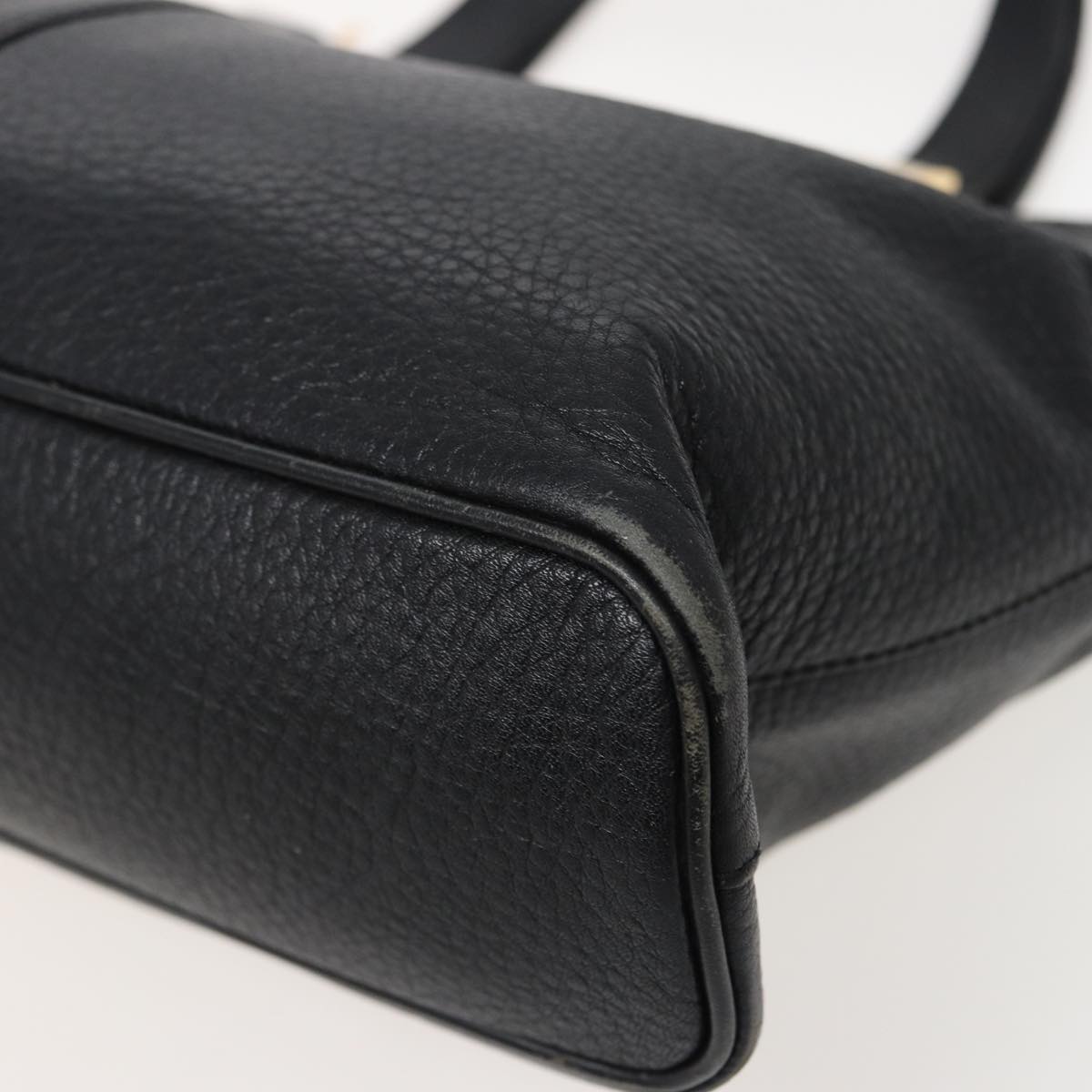 Burberry, Black, Leather, handbag