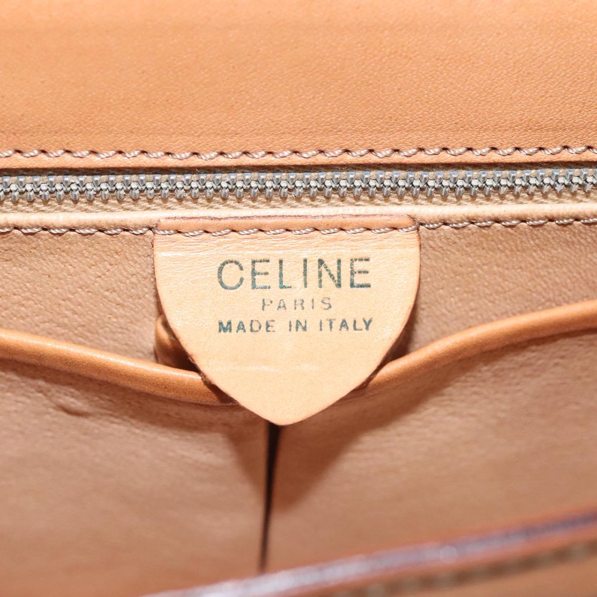 Céline Macadam, Brown, Canvas, handbag