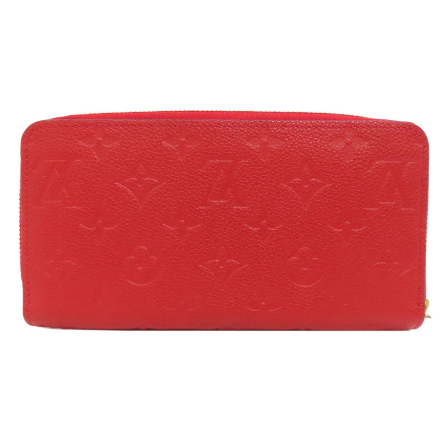 Louis Vuitton Zippy wallet, Red, Leather, wallet