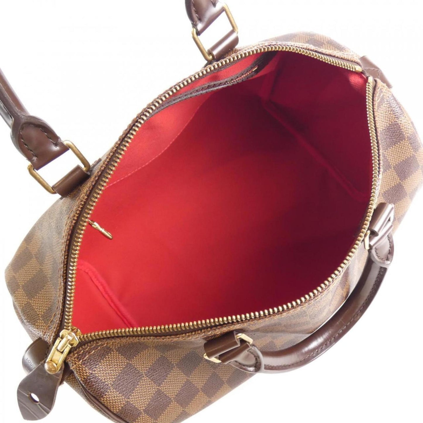 Louis Vuitton Speedy 30, Brown, Canvas, handbag