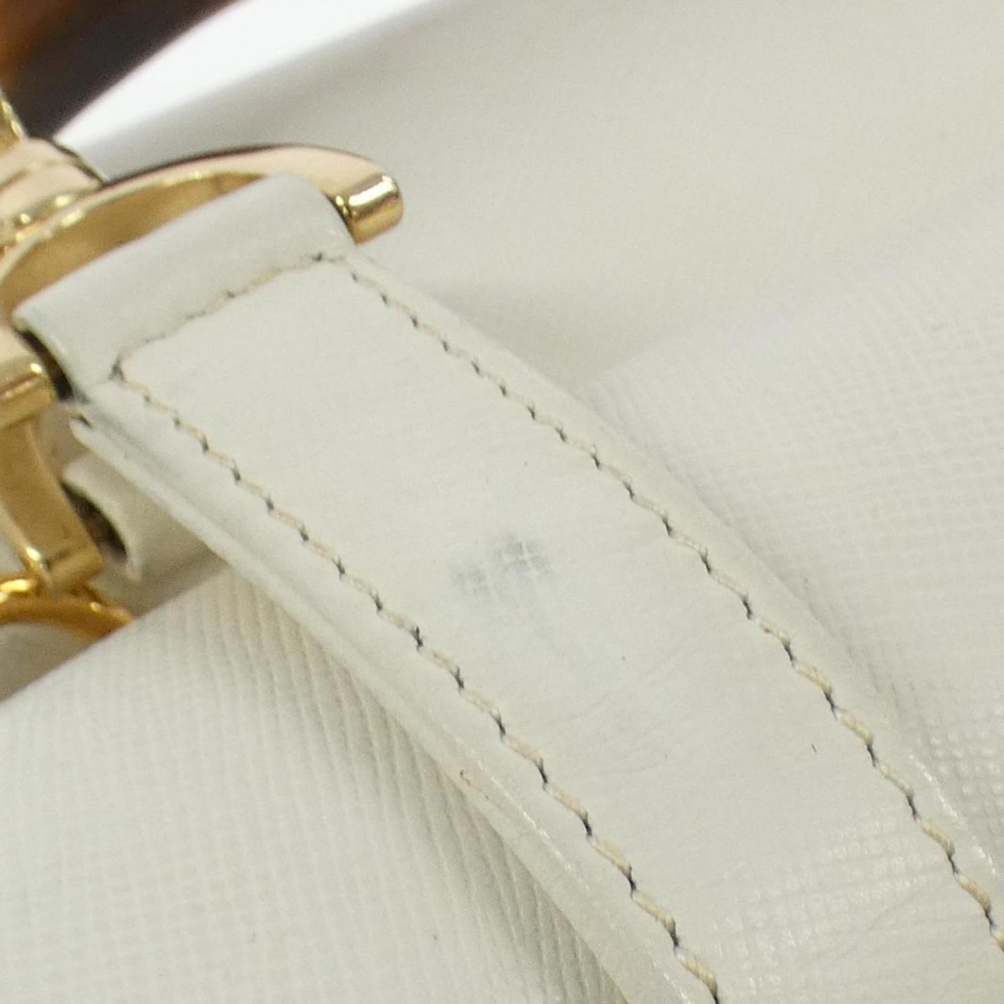 Gucci, White, Leather, handbag