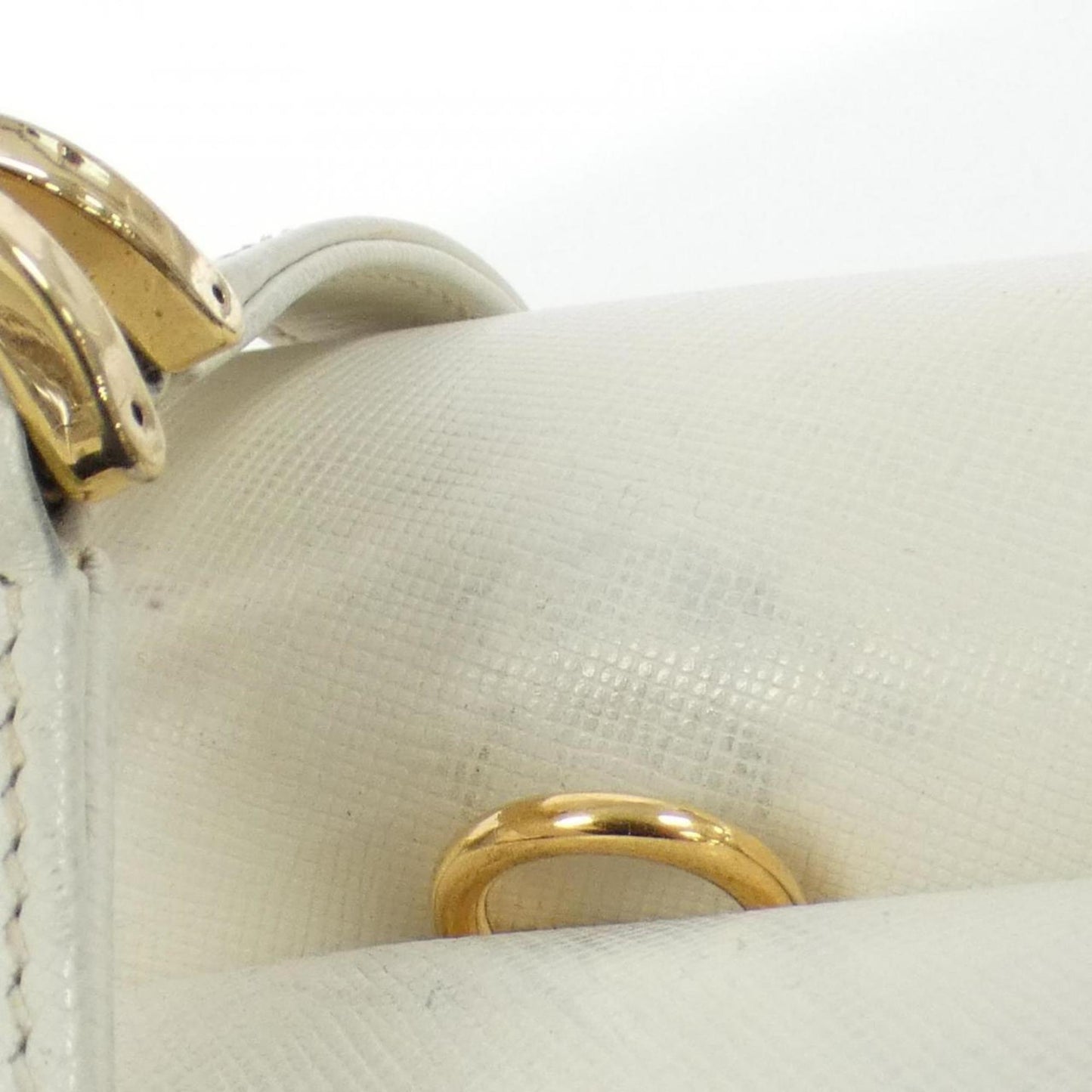 Gucci, White, Leather, handbag