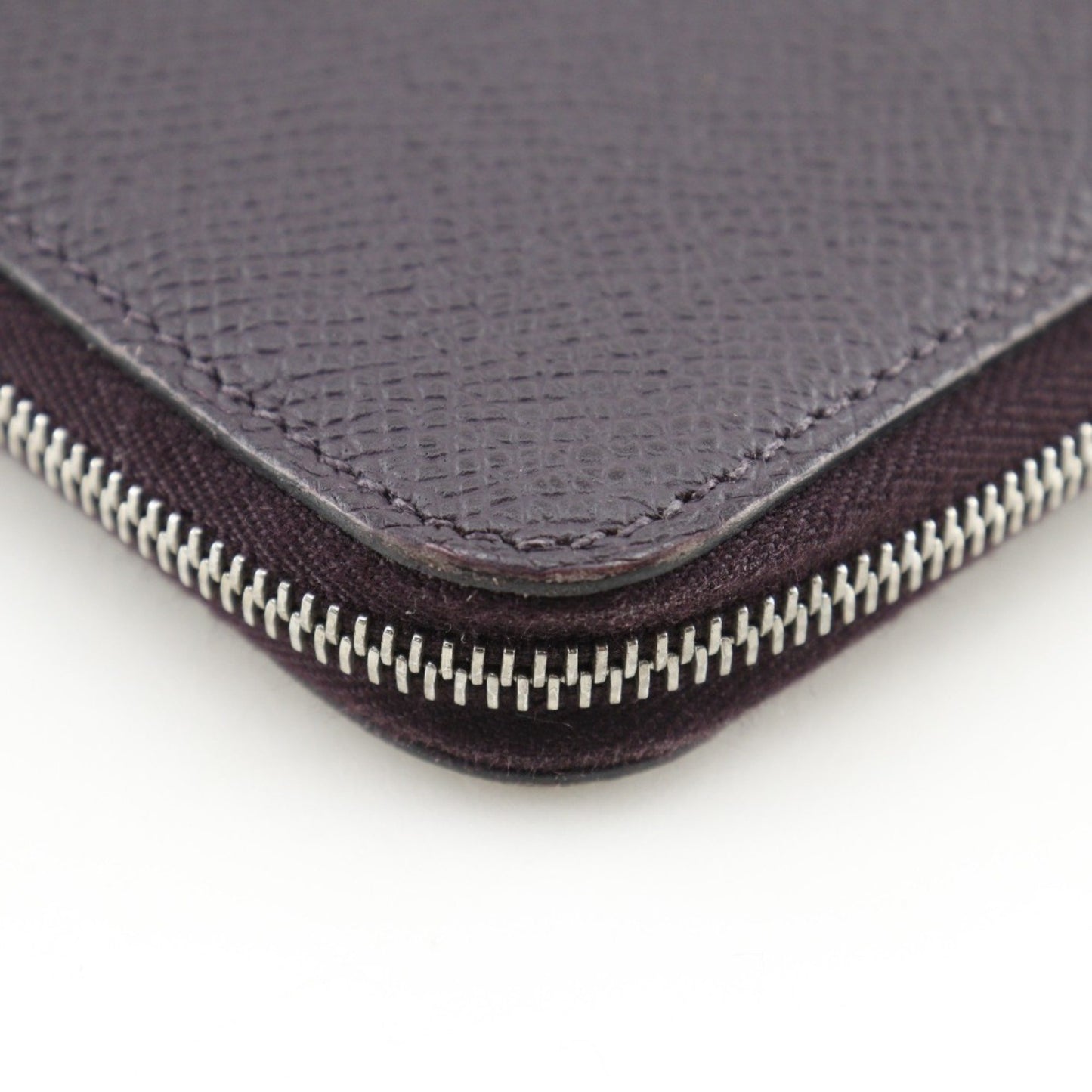 Hermès, Purple, Leather, wallet