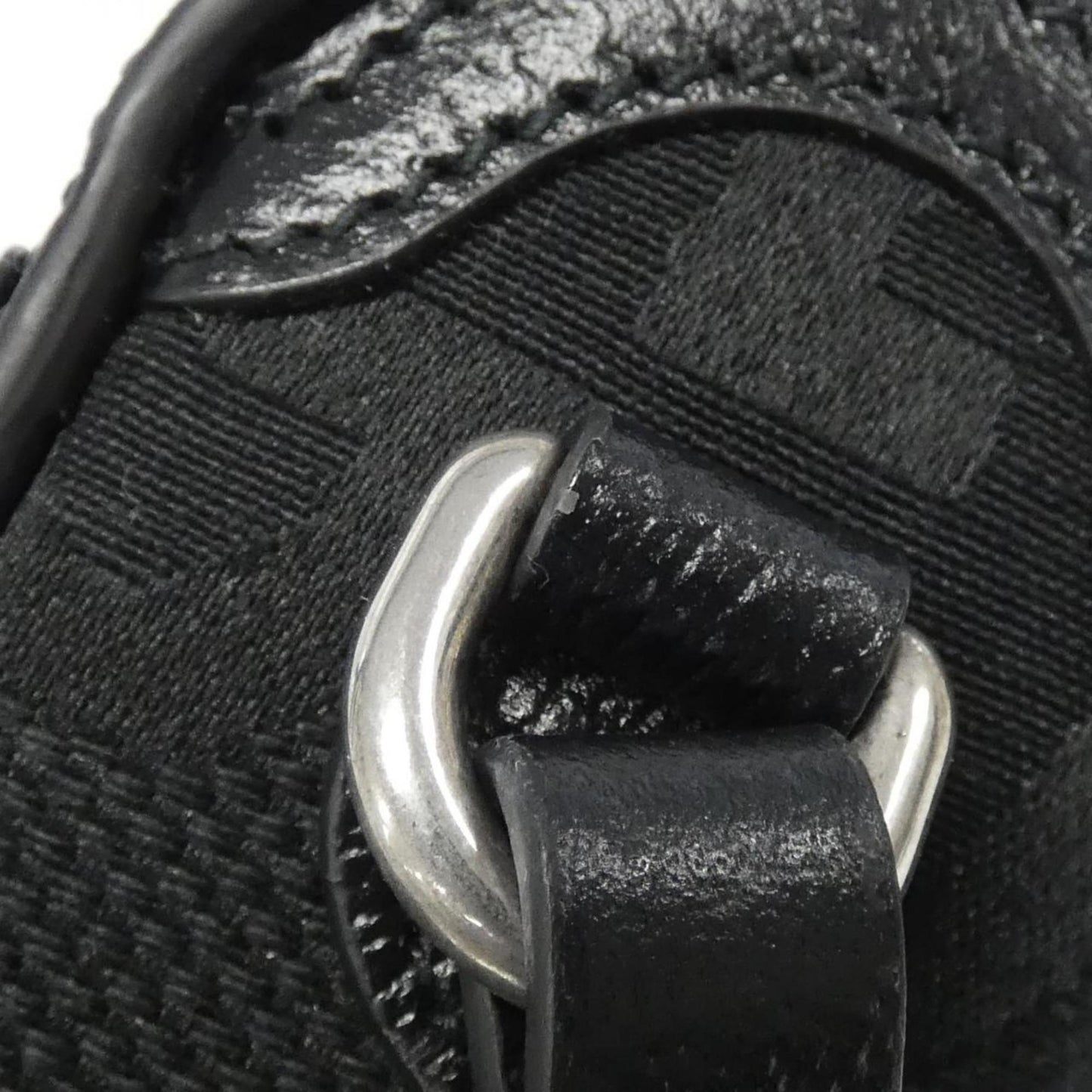 Gucci Horsebit, Black, Canvas, shoulder