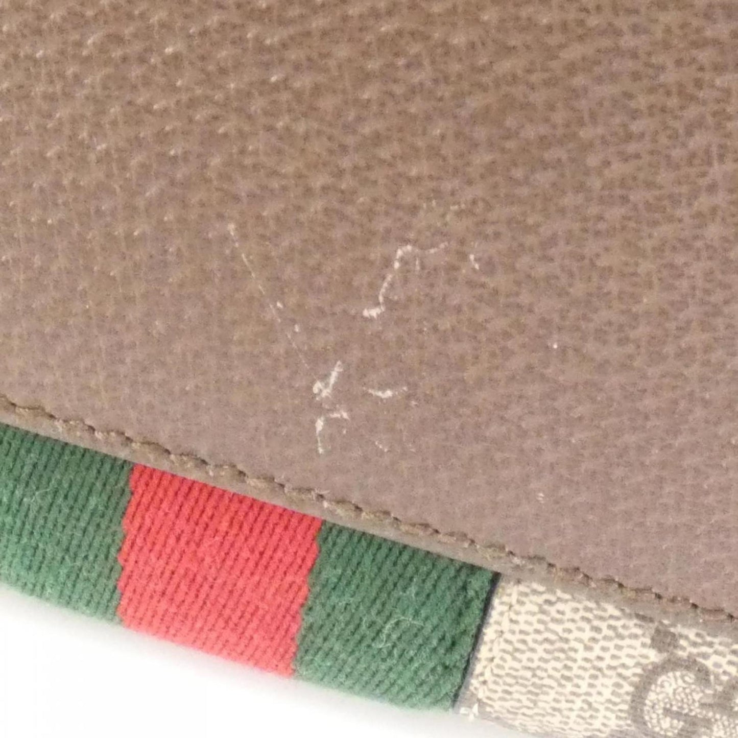 Gucci Ophidia, Beige, Canvas, handbag