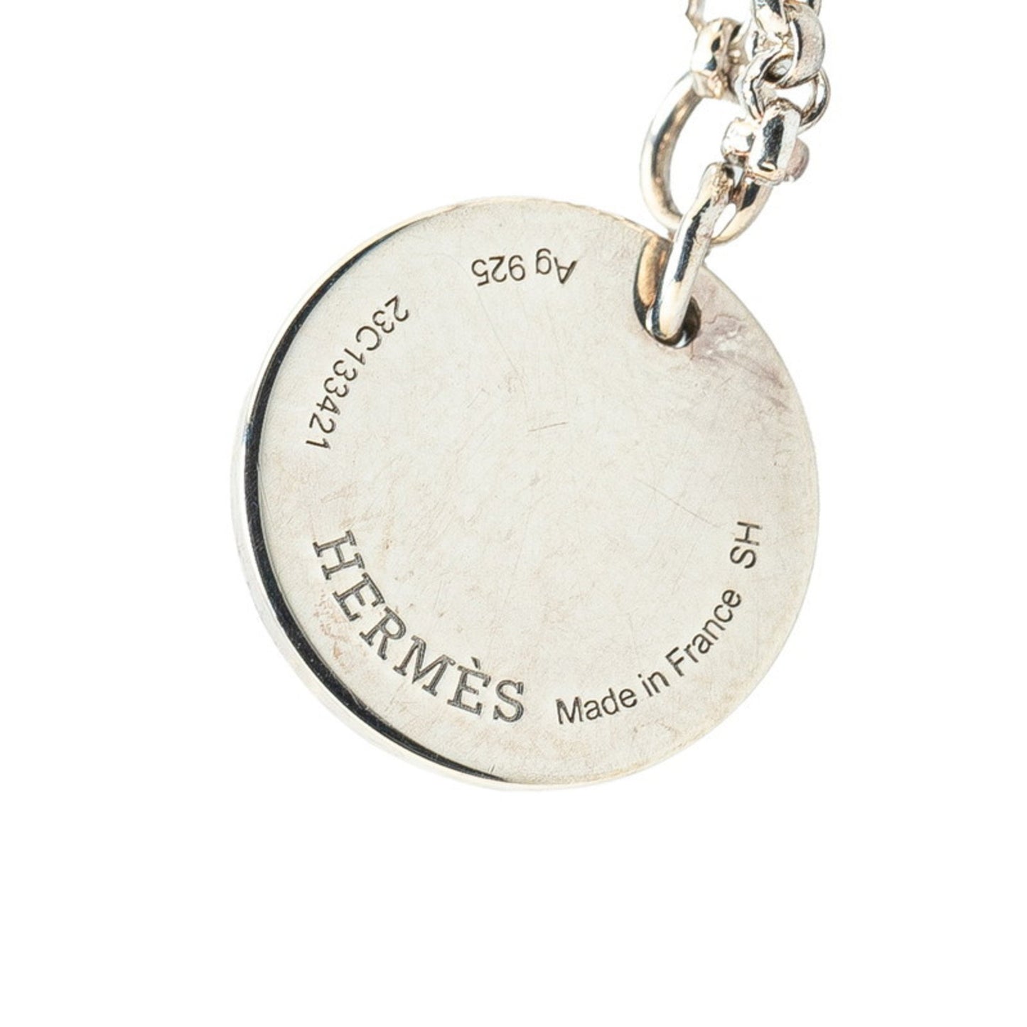 Hermès Ex-Libris, Silver, Silver, bracelet