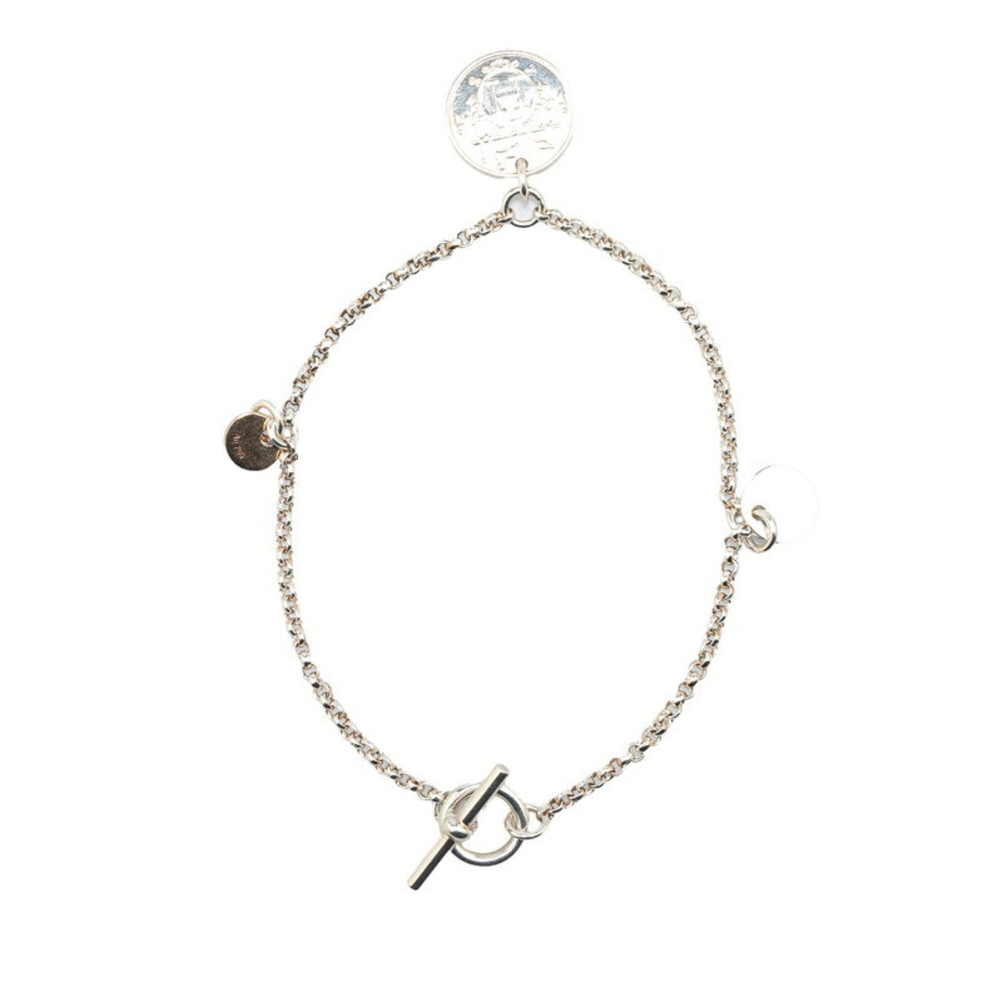 Hermès Ex-Libris, Silver, Silver, bracelet