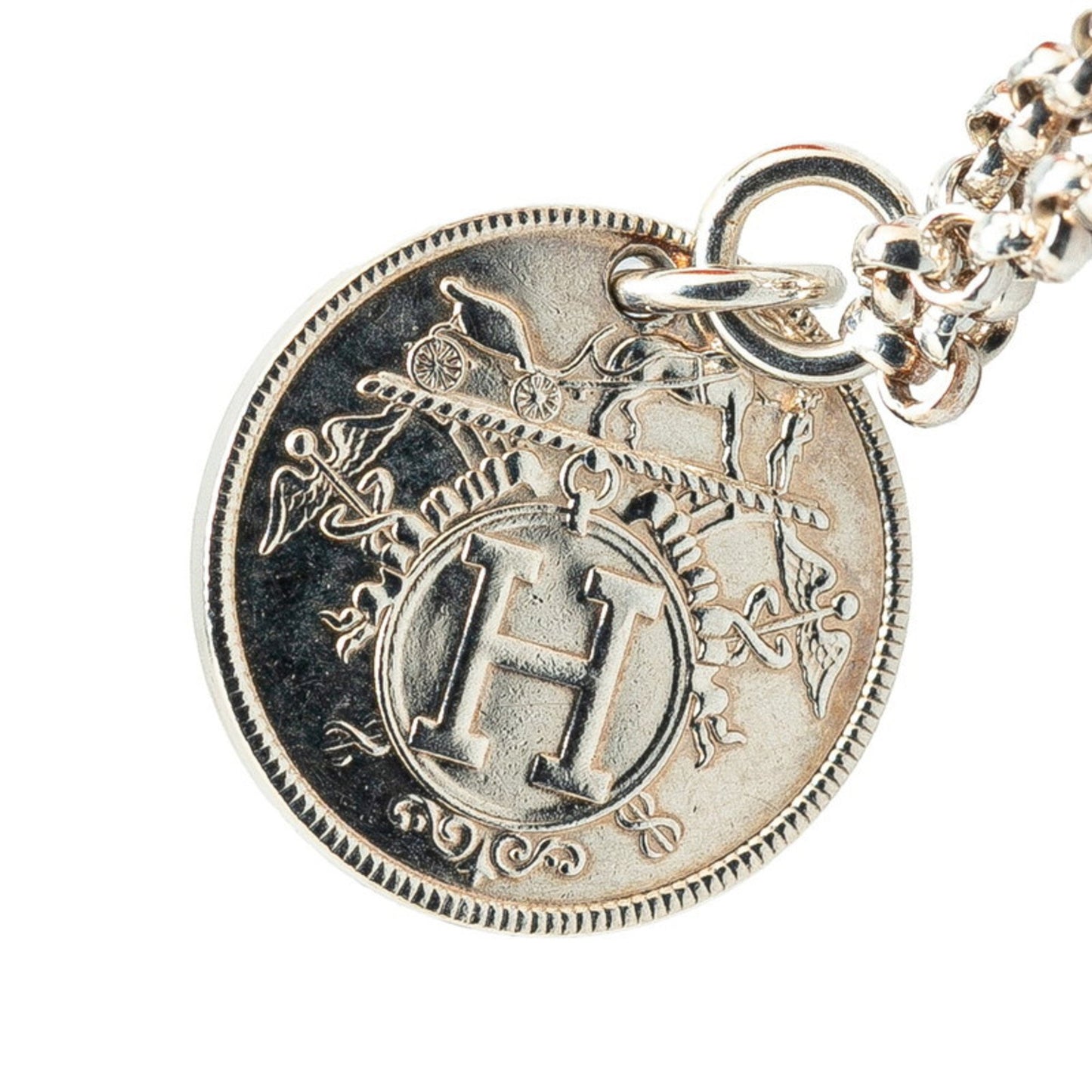 Hermès Ex-Libris, Silver, Silver, bracelet