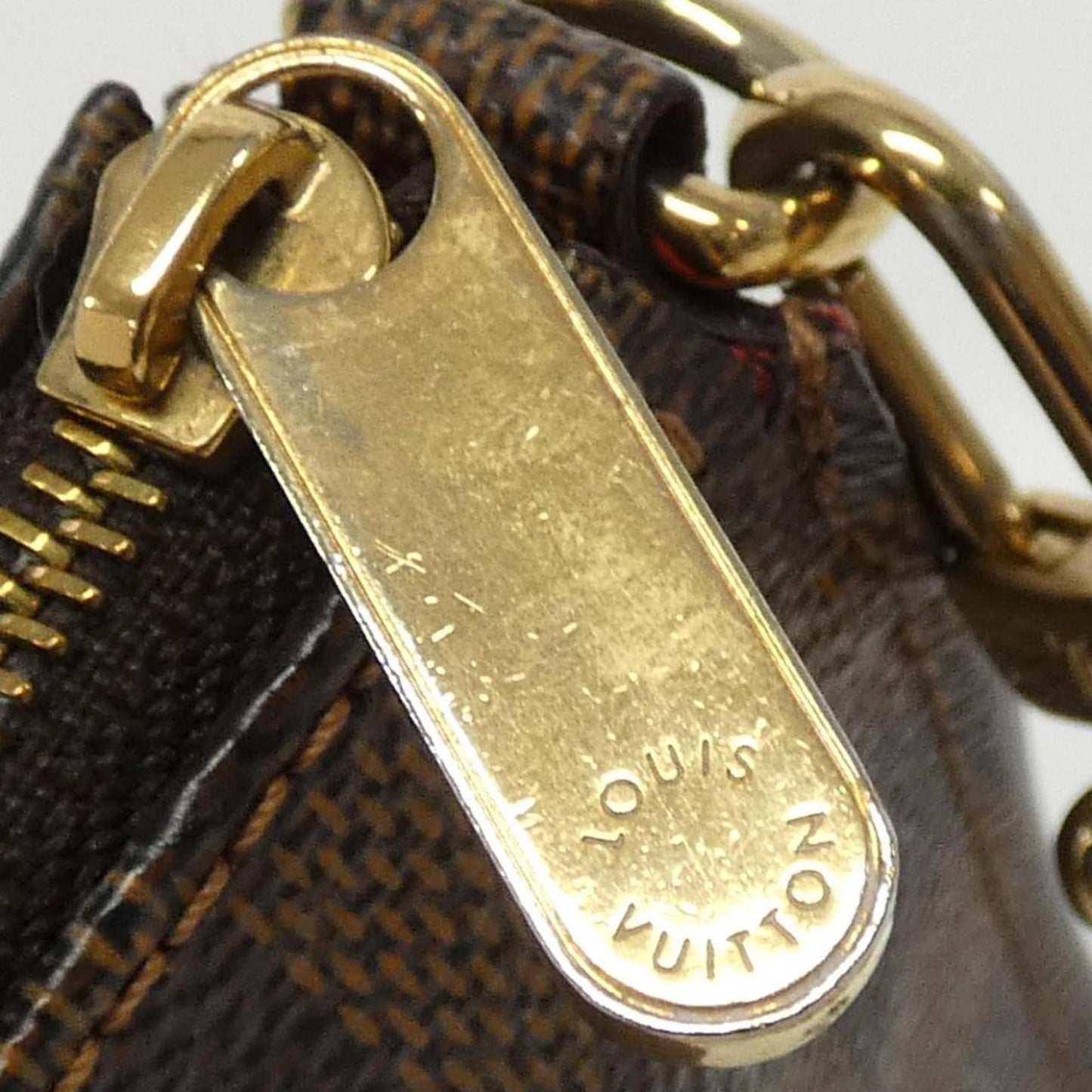 Louis Vuitton Eva, Brown, Canvas, shoulder