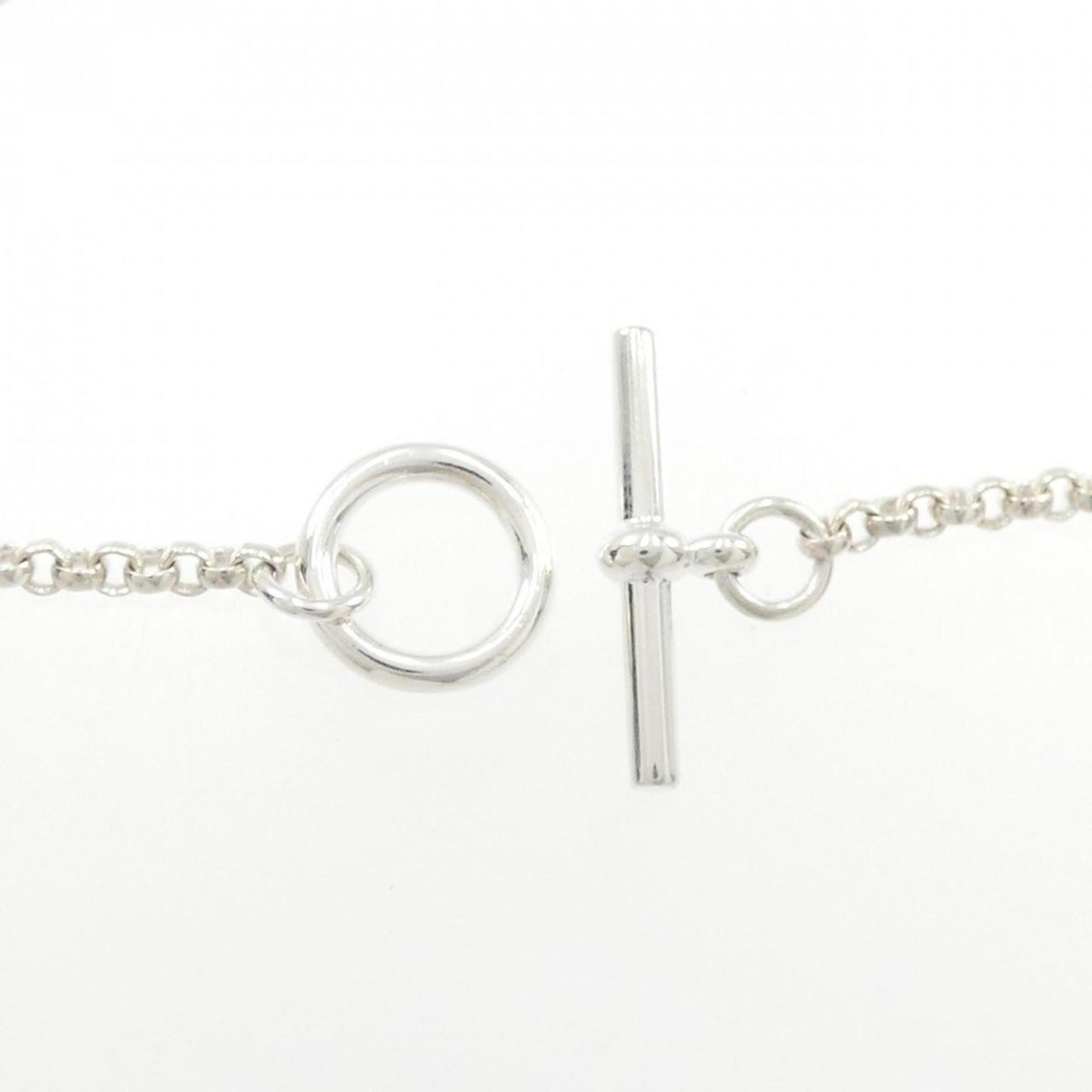 Hermès Ex-Libris, Silver, Silver, bracelet