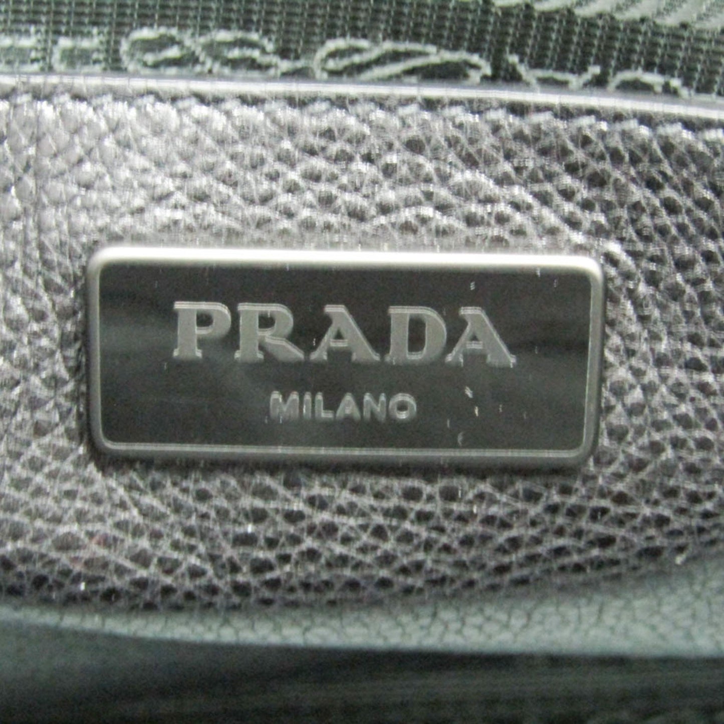 Prada Twin Zip, Black, Leather, handbag