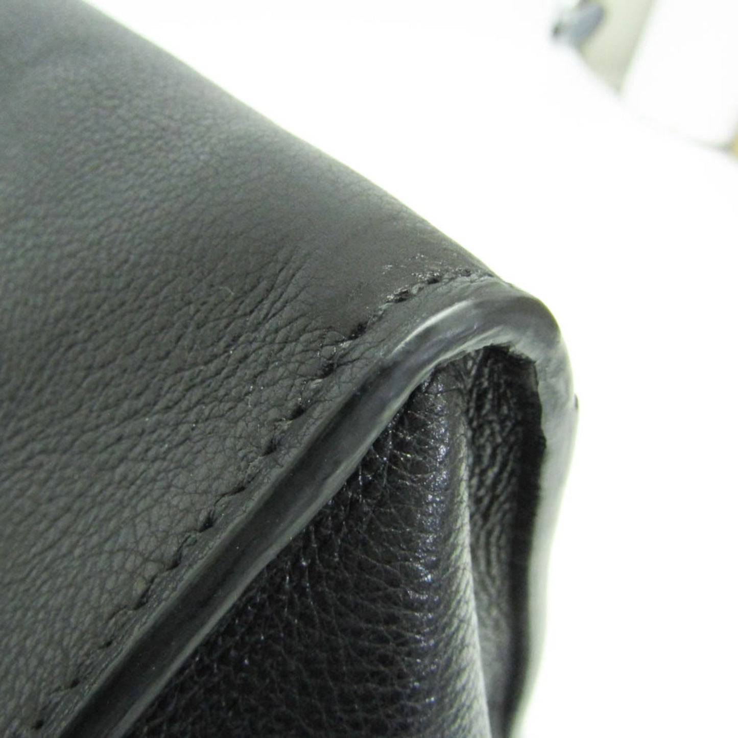 Prada Twin Zip, Black, Leather, handbag