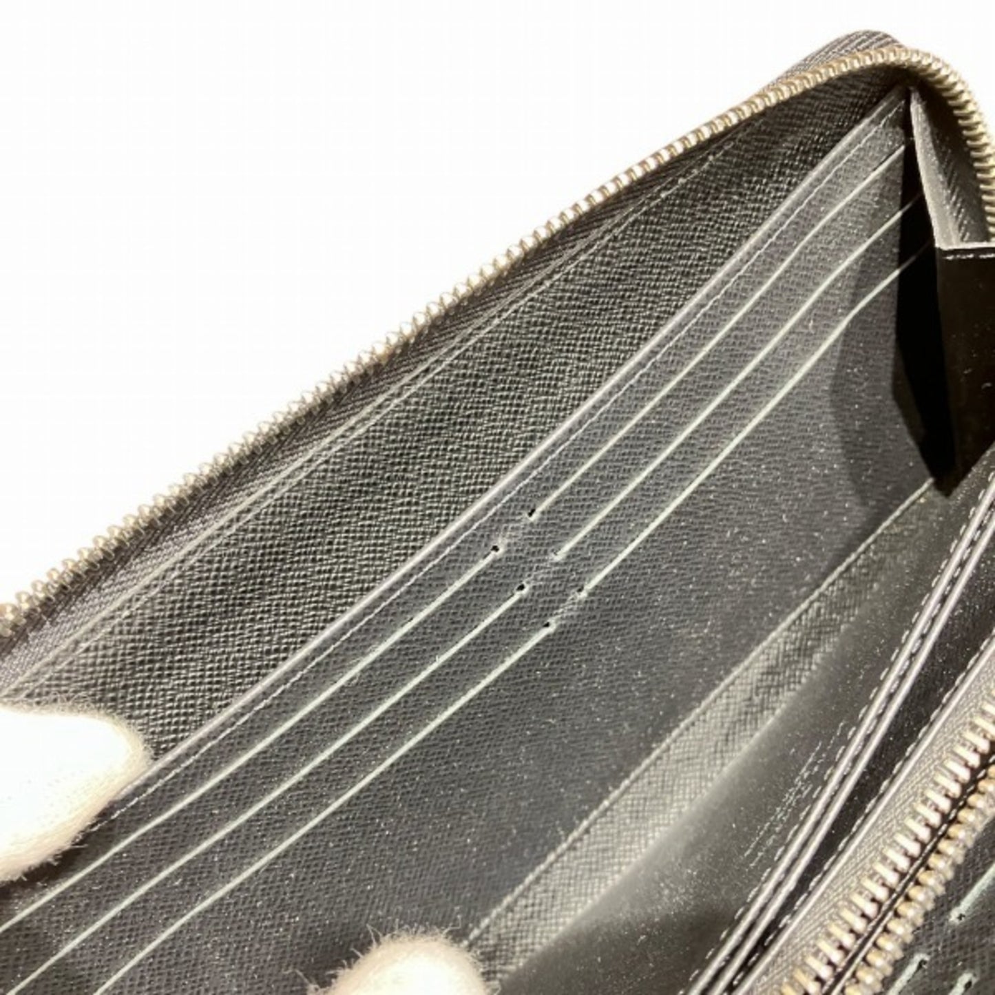 Louis Vuitton Zippy wallet, Black, Leather, wallet
