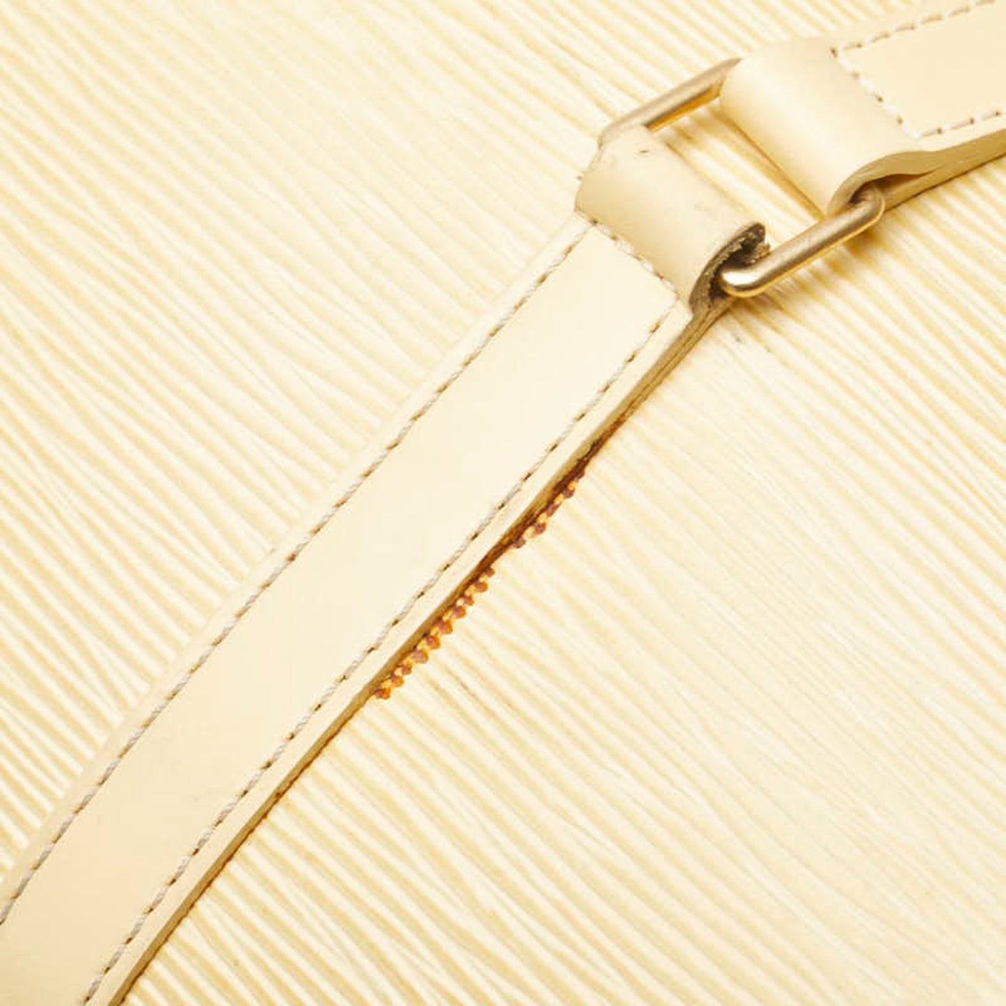 Louis Vuitton Soufflot, Beige, Leather, handbag