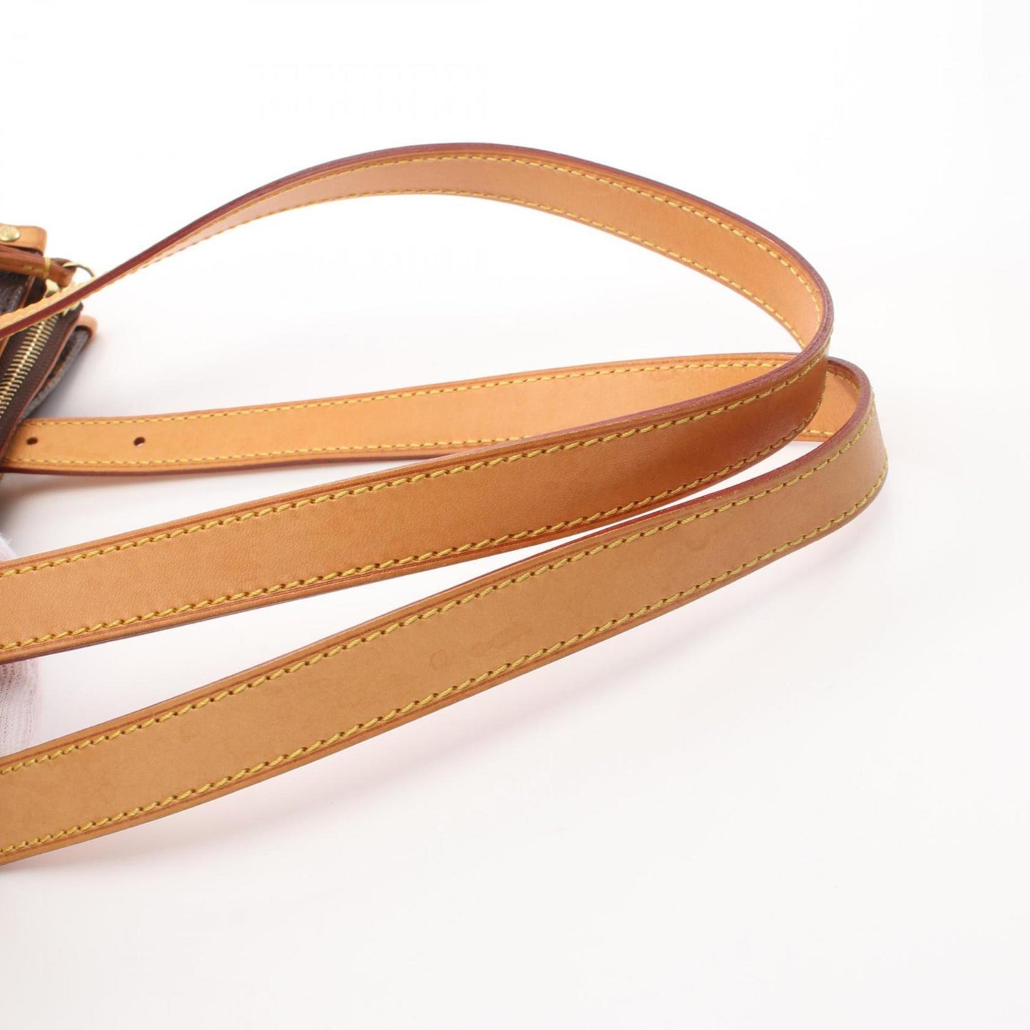 Louis Vuitton Popincourt, Brown, Canvas, tote