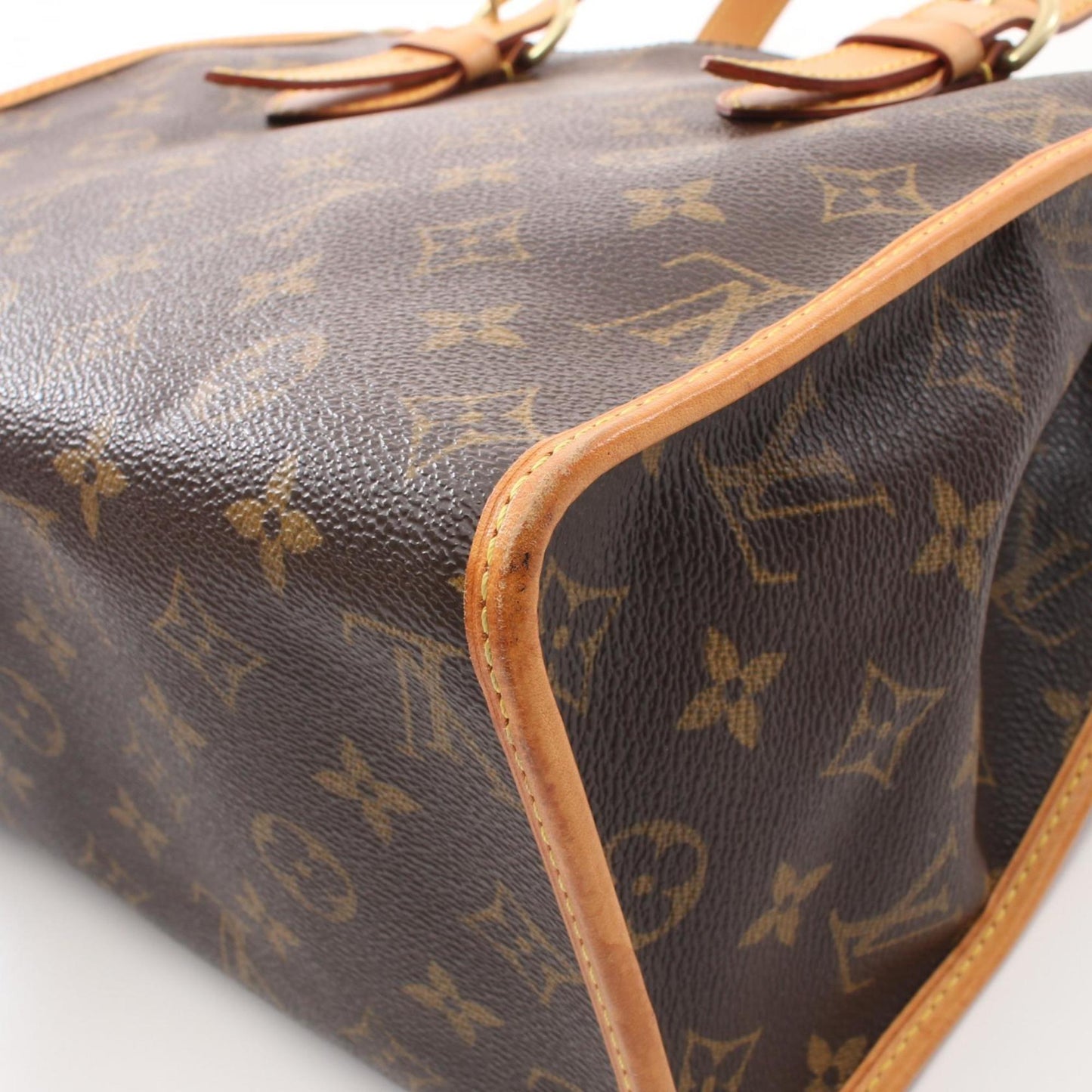 Louis Vuitton Popincourt, Brown, Canvas, tote