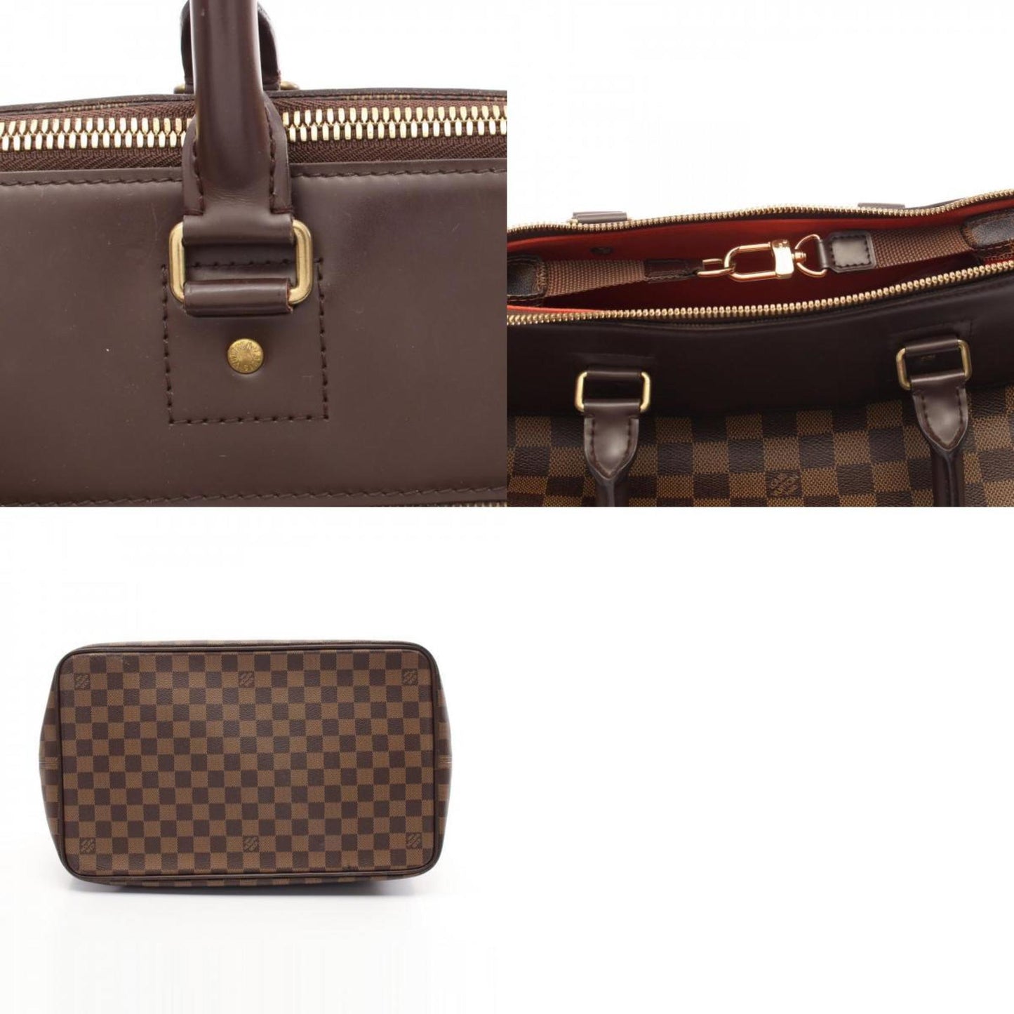 Louis Vuitton Greenwich, Brown, Canvas, travel