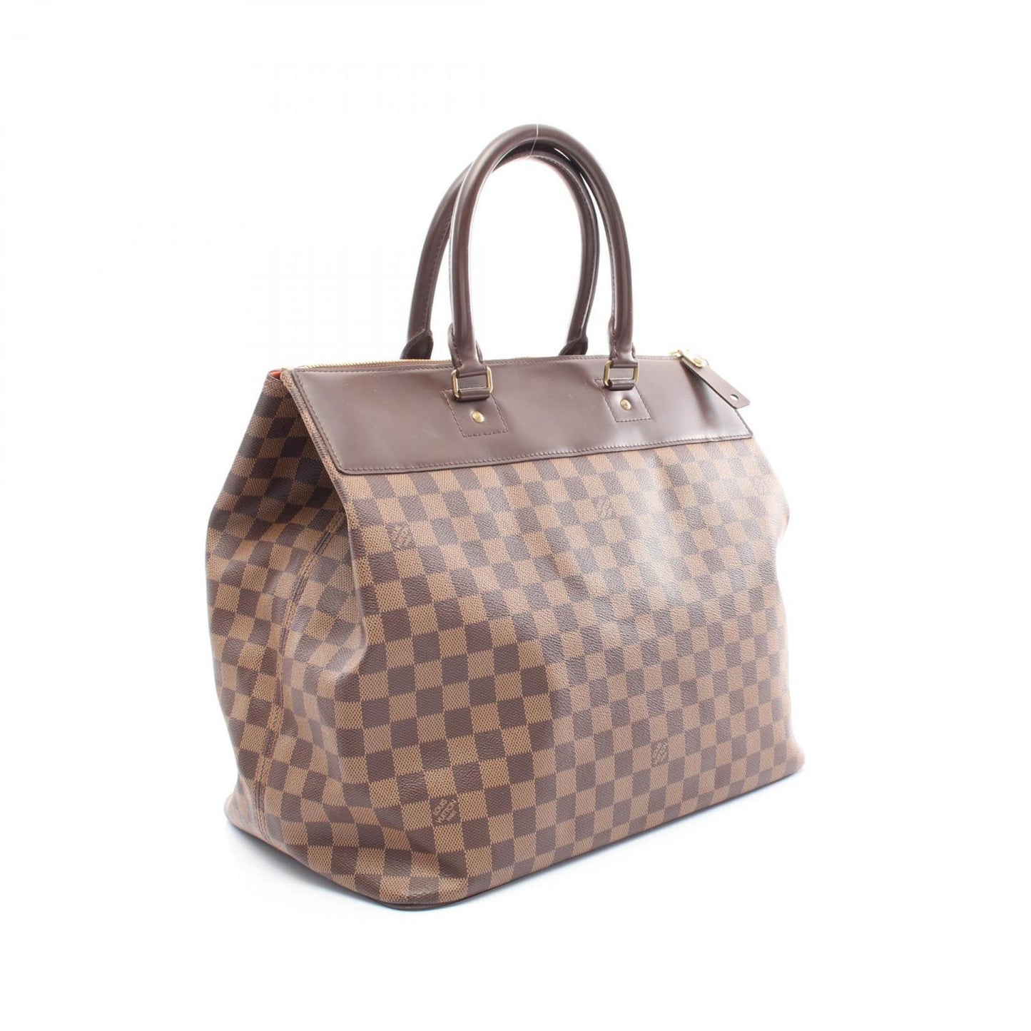 Louis Vuitton Greenwich, Brown, Canvas, travel