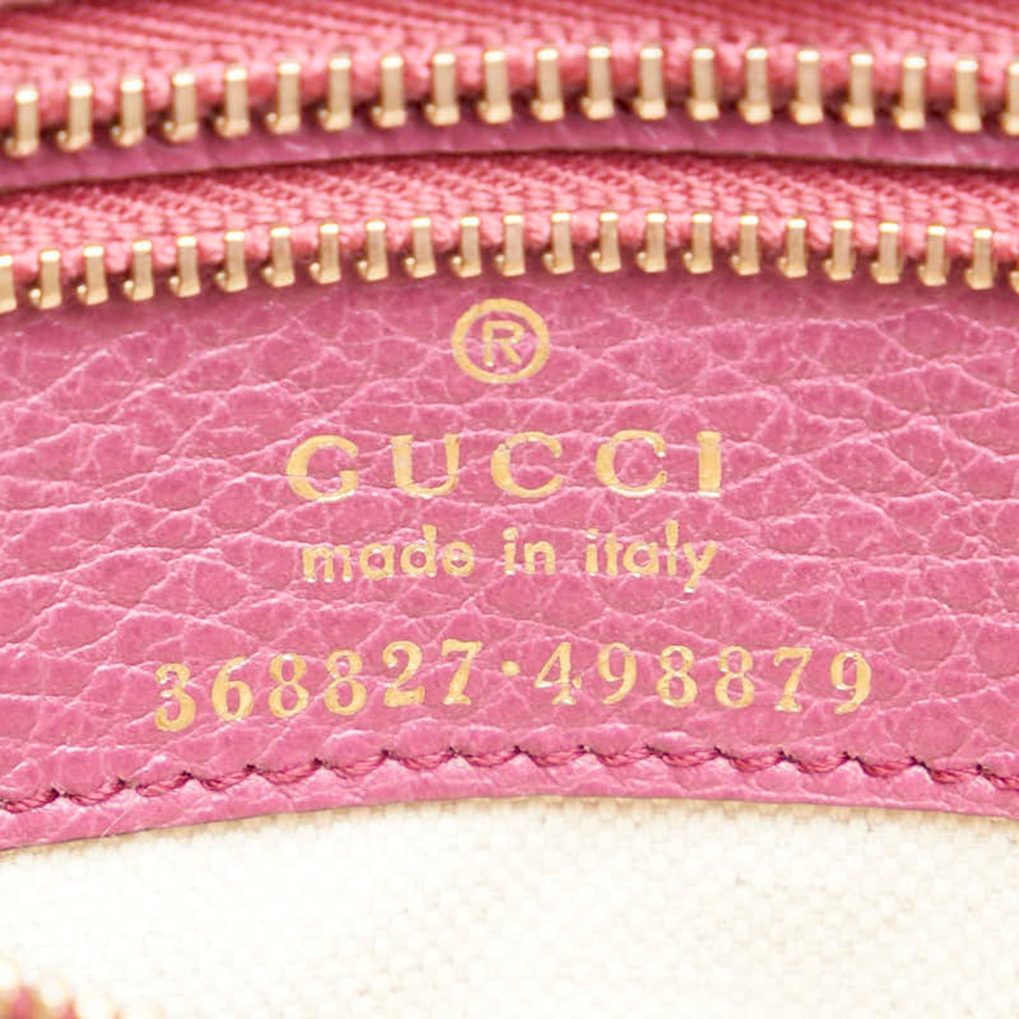 Gucci Swing, Pink, Leather, shoulder