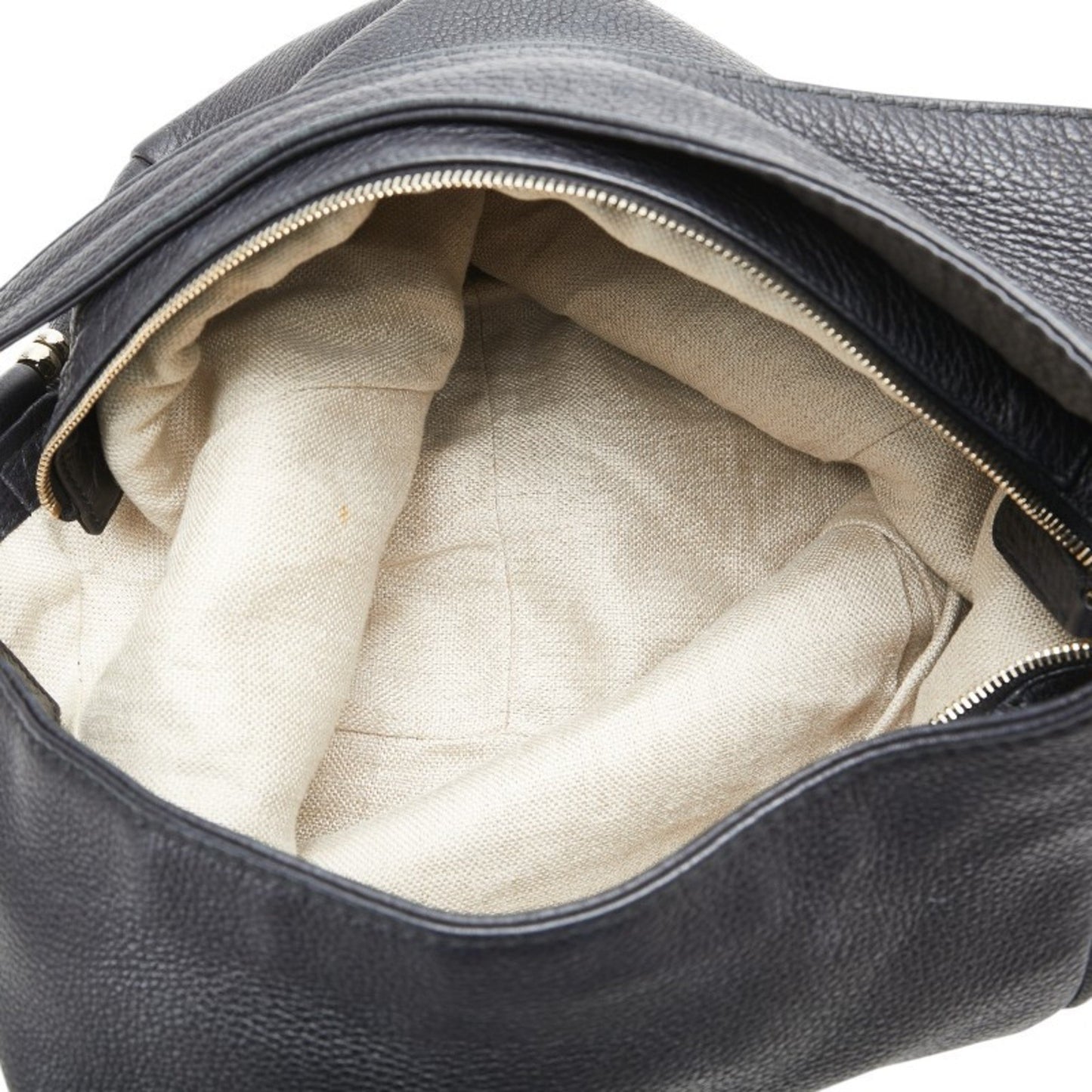 Gucci Greenwich, Black, Leather, shoulder