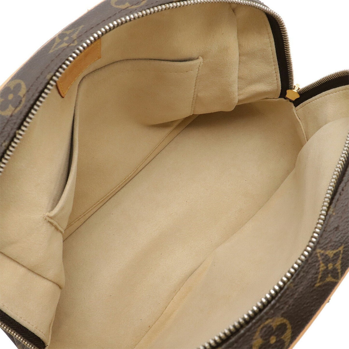 Louis Vuitton Manhattan PM, Brown, Canvas, handbag