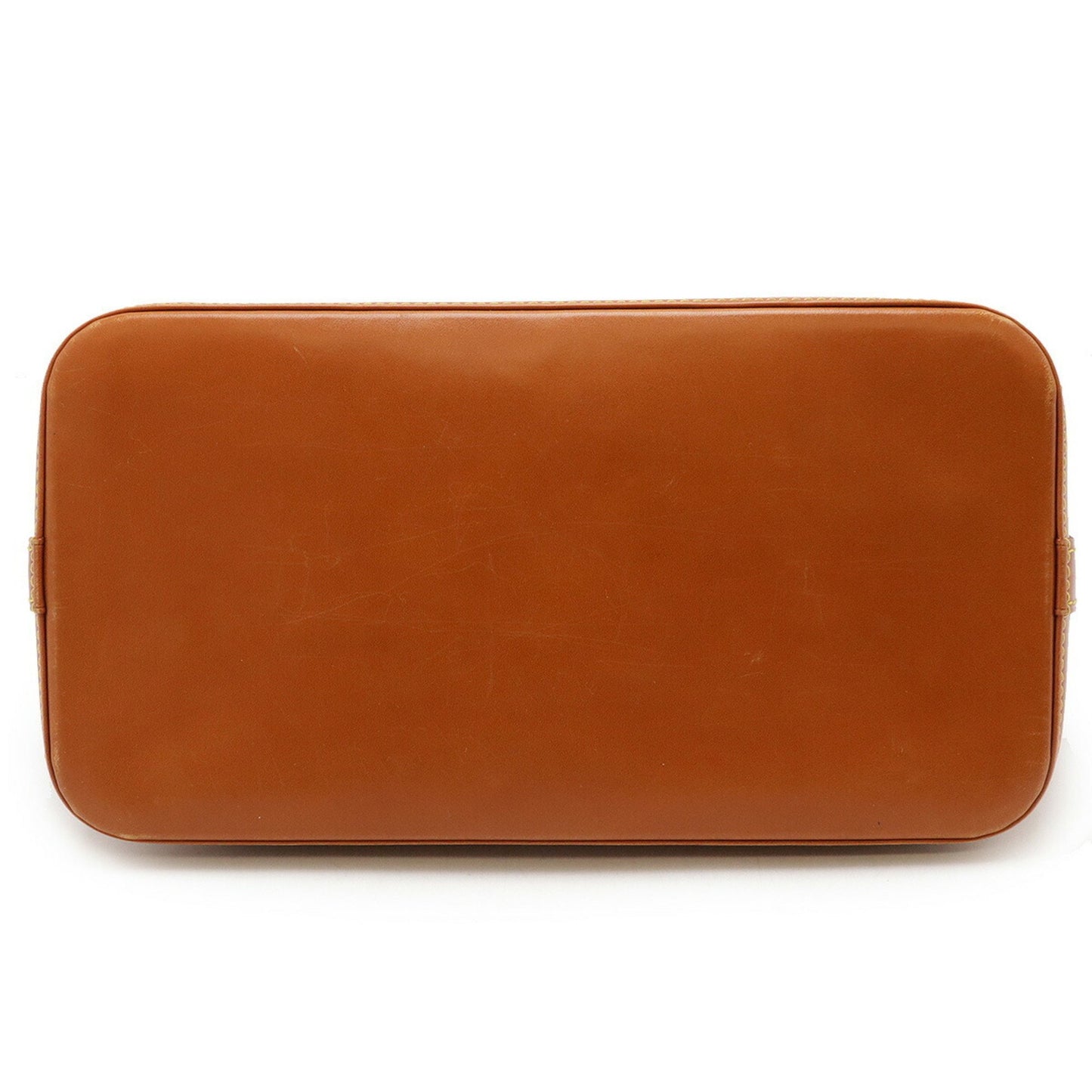 Louis Vuitton Alma, Brown, Leather, handbag